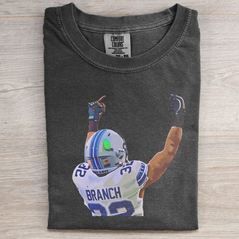 DETROIT FOOTBALL BRIAN MIDDLE FINGER UNISEX T-SHIRT