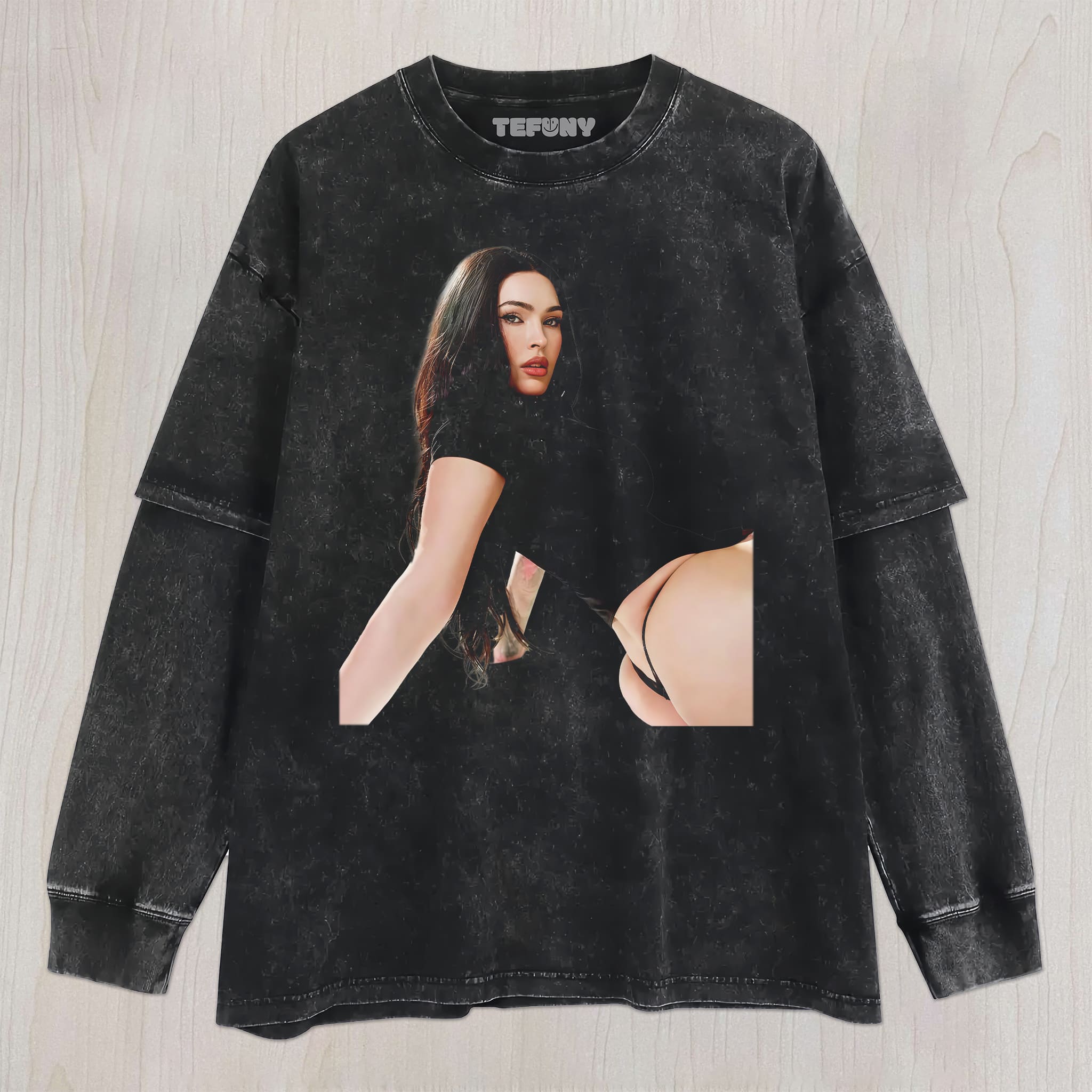 MEGAN FOX N1 LAYERED LONG SLEEVE
