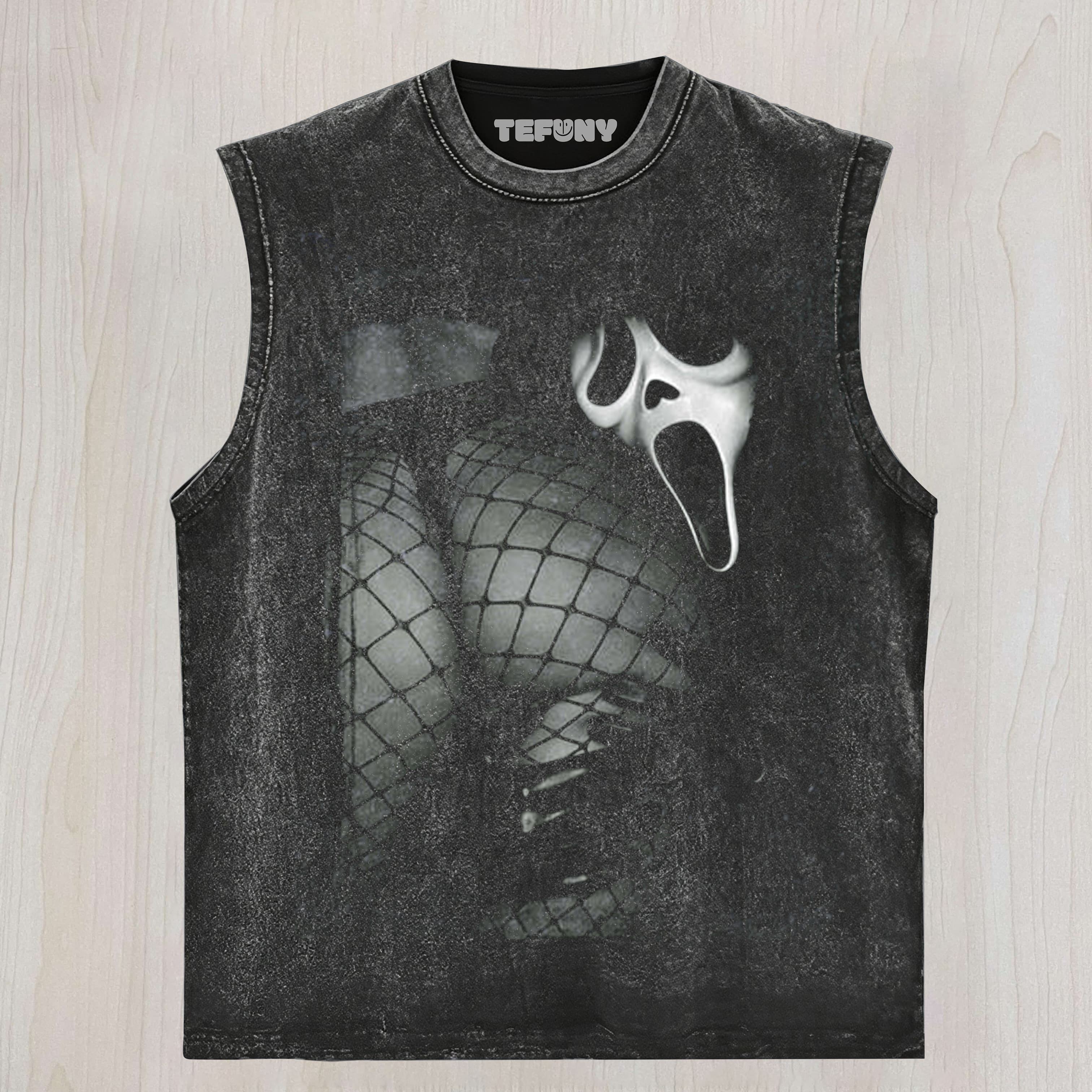 MISTER KILLER SIR GHOST FACE BOOTY TANK TOP