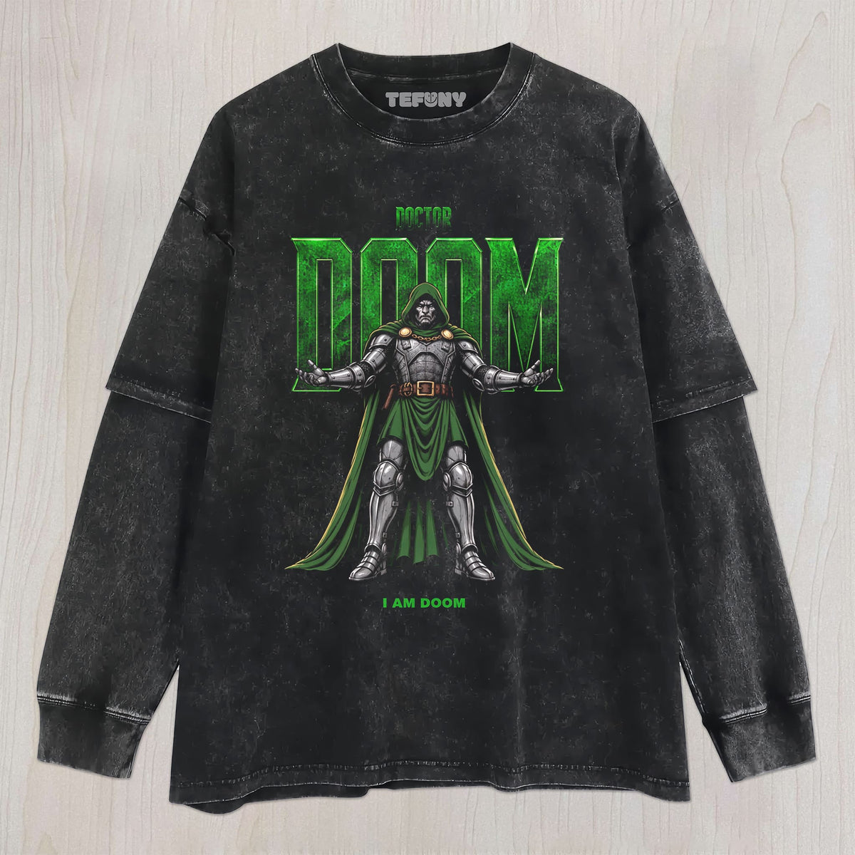 DOCTOR DOOM UNISEX TEE, TANK TOP, LAYERED LS, SWEATSHIRT & HOODIE