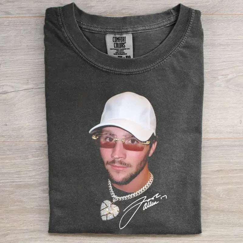 BUFFALO FOOTBALL JOSH RAP STYLE FUNNY MEME T-SHIRT