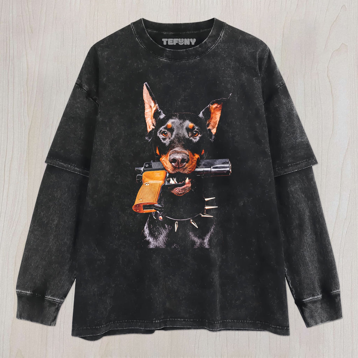 DOBERMAN STREET STYLE SHORT SLEEVED T-SHIRT