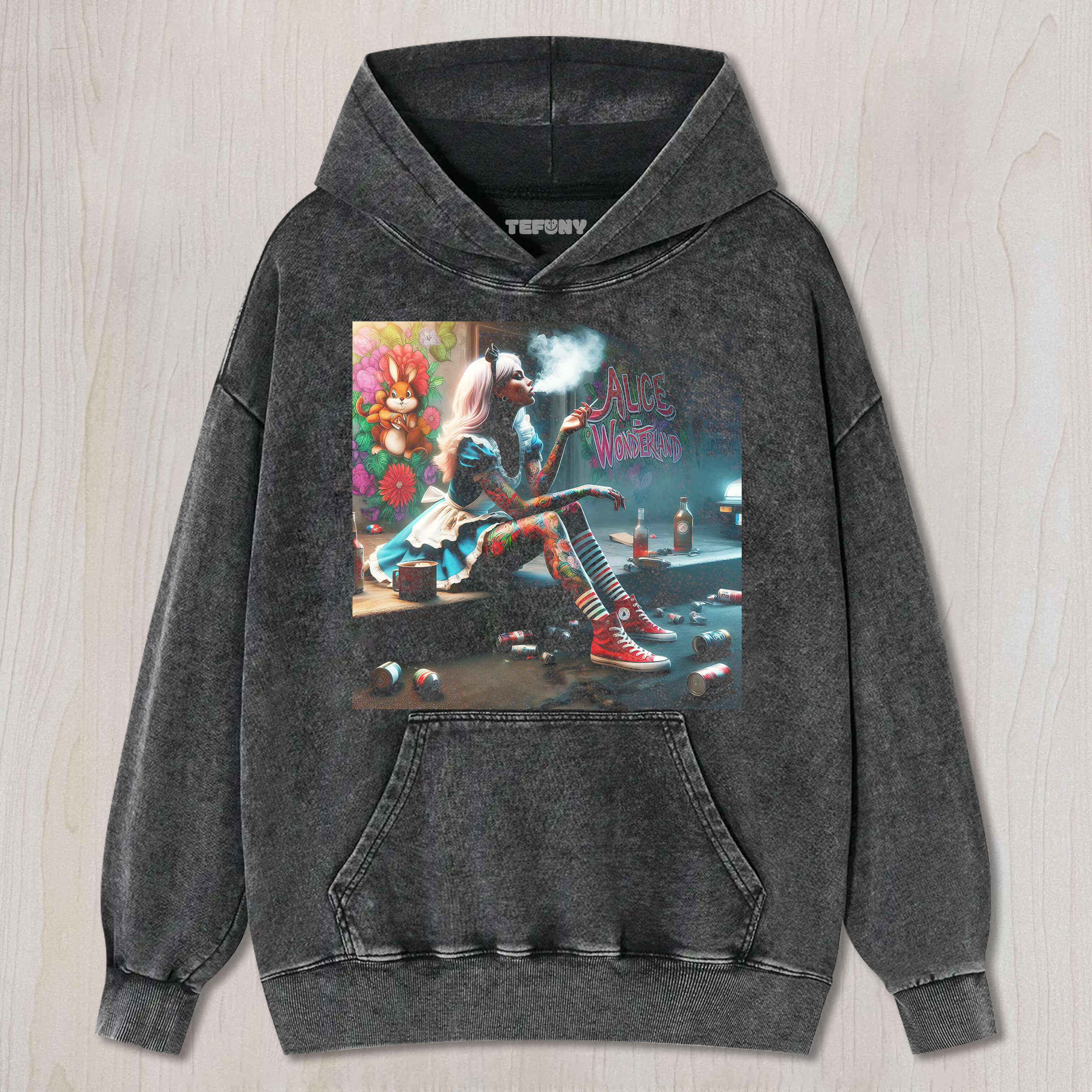 ALICE SMOKES TEE & SWEAT & HOOD