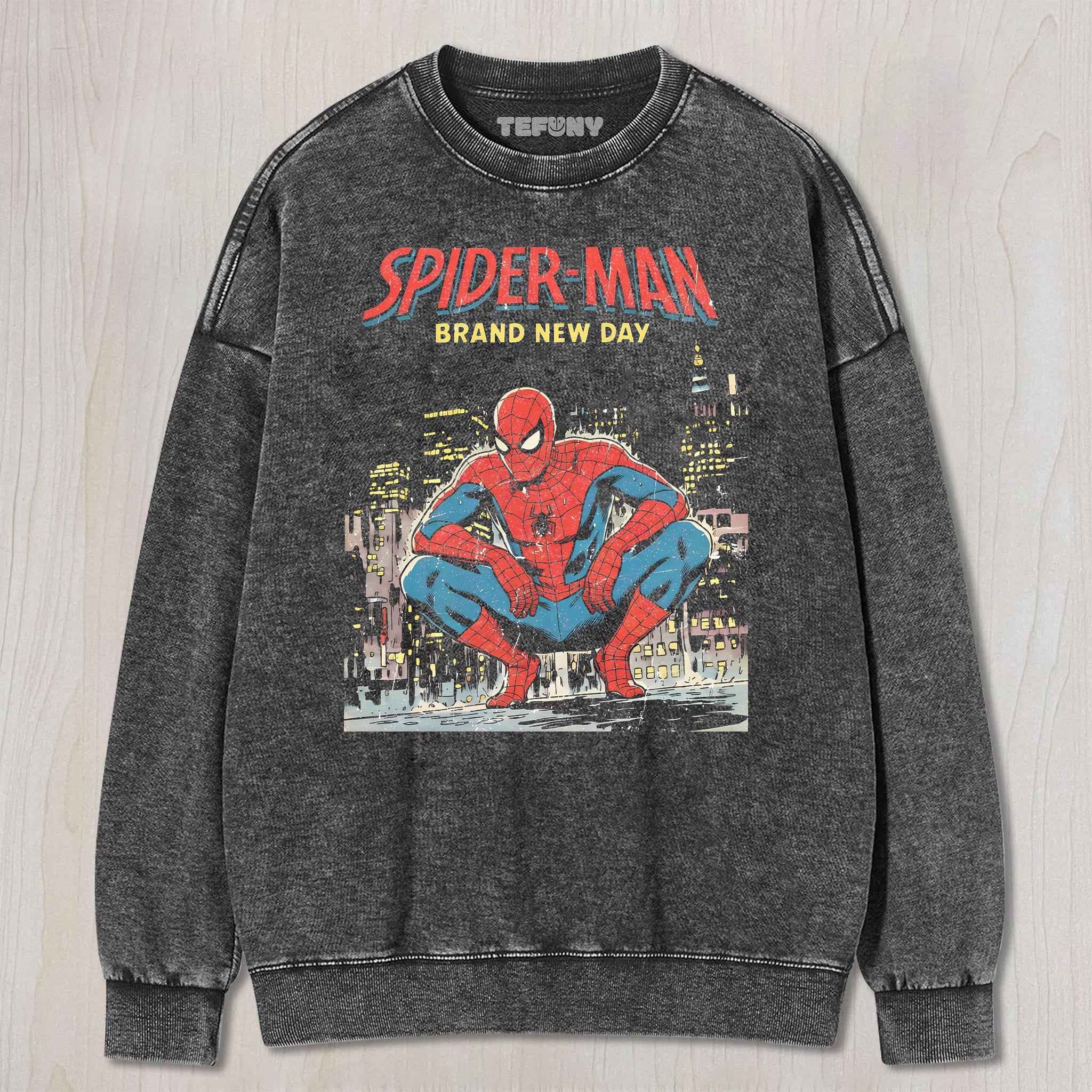 SPIDER-MAN BRAND NEW DAY V8 UNISEX TEE, TANK TOP, LAYERED LS, SWEATSHIRT & HOODIE