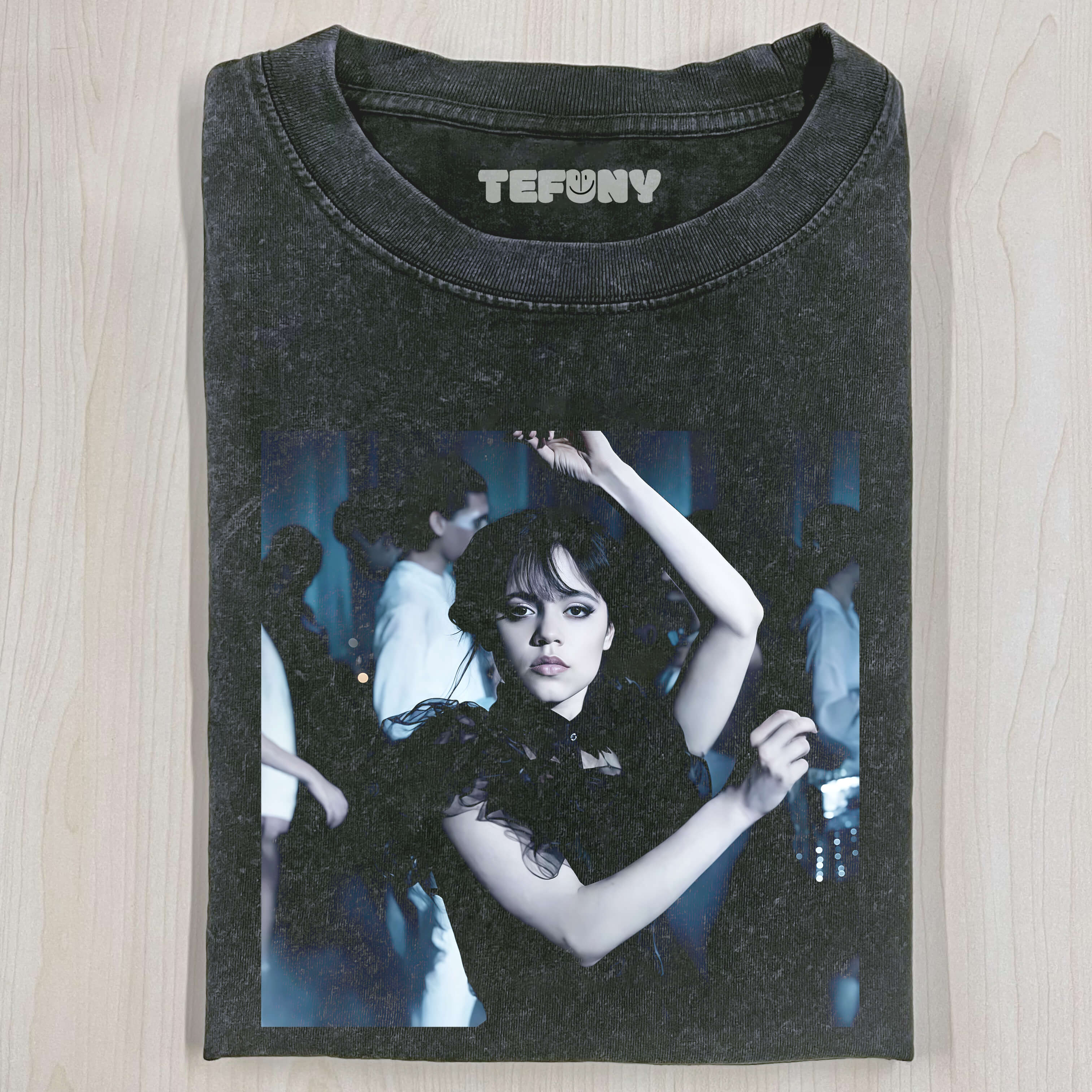 WEDNESDAY S2 ADDAMS THEMED T-SHIRT V7