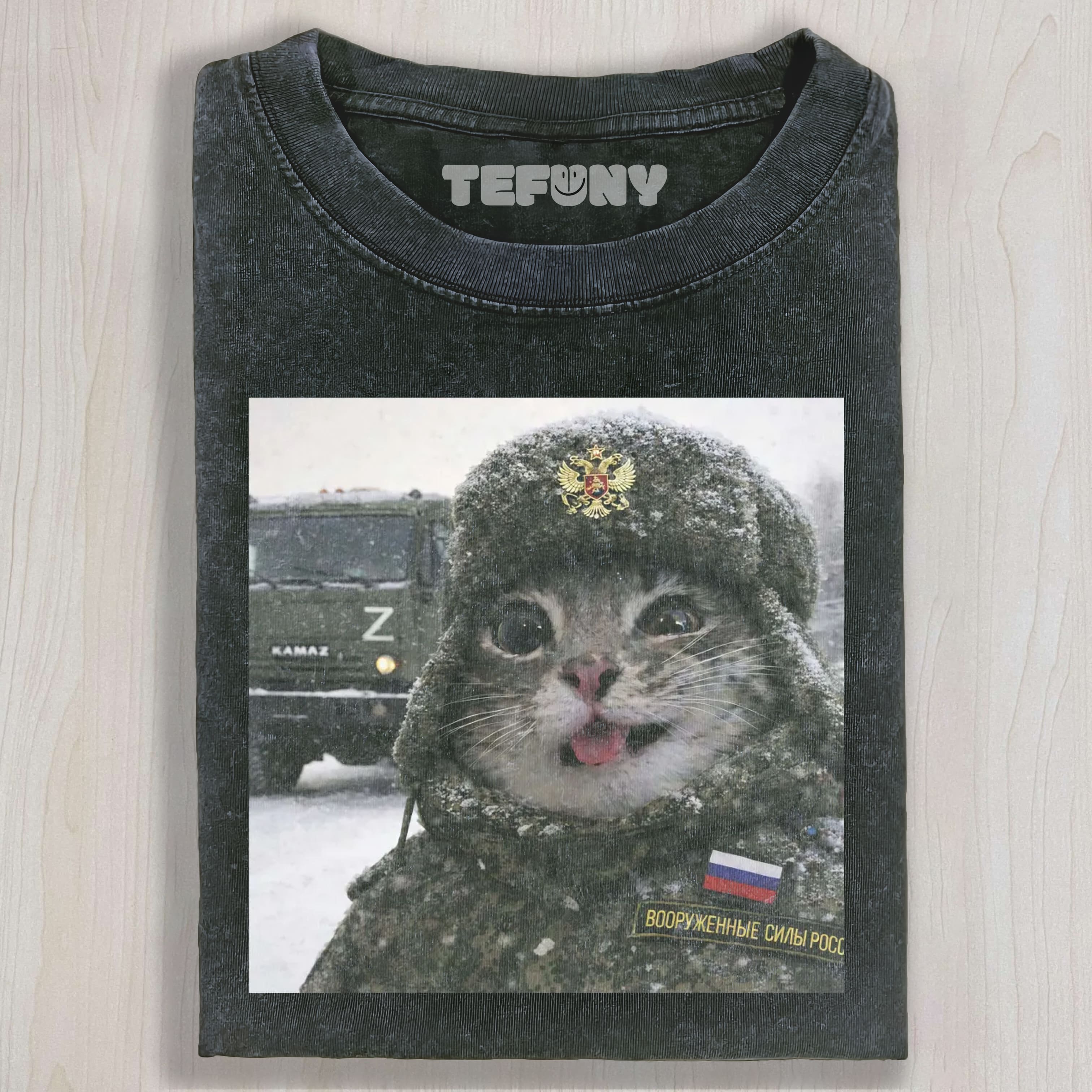 WACKY CAT T-SHIRT