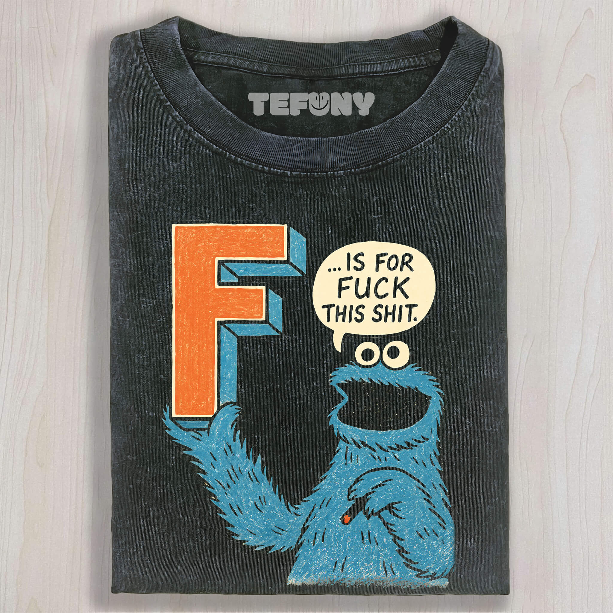 COOKIE MONSTER F IS FOR TEE & SWEAT & HOOD