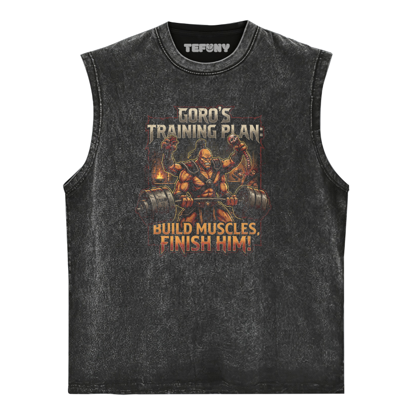 GORO TRAINING VINTAGE TEE UNISEX TEE, TANK TOP, LAYERED LS, SWEATSHIRT & HOODIE