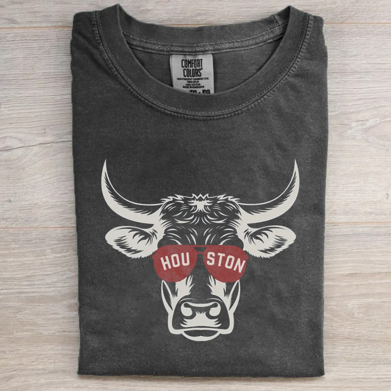 Houston Football Mascot T-shirt V1