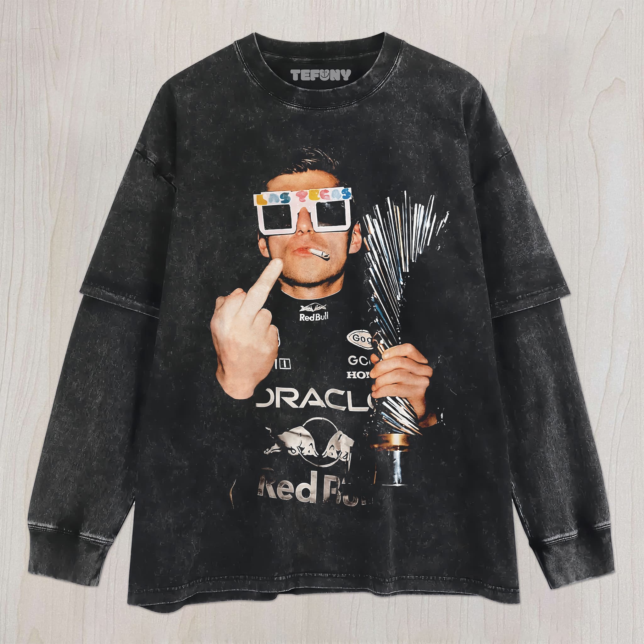 FORMULA 1 MAX VERSTAPPEN LAYERED LONG SLEEVE