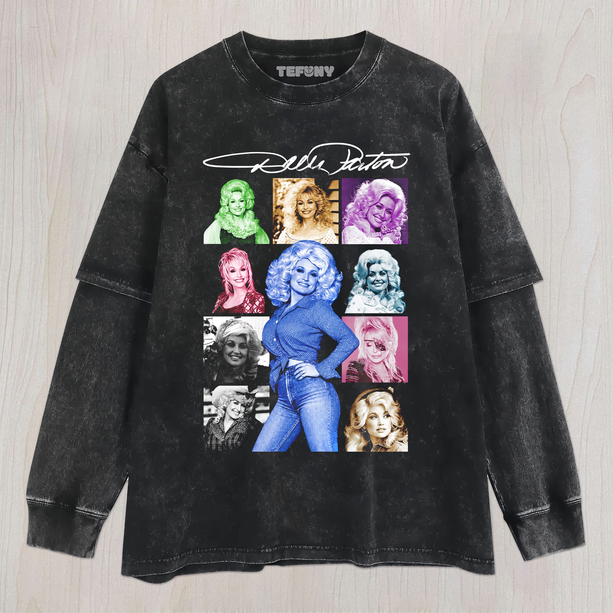 DOLLY PARTON-VINTAGE V3 UNISEX TEE, TANK TOP, LAYERED LS, SWEATSHIRT & HOODIE