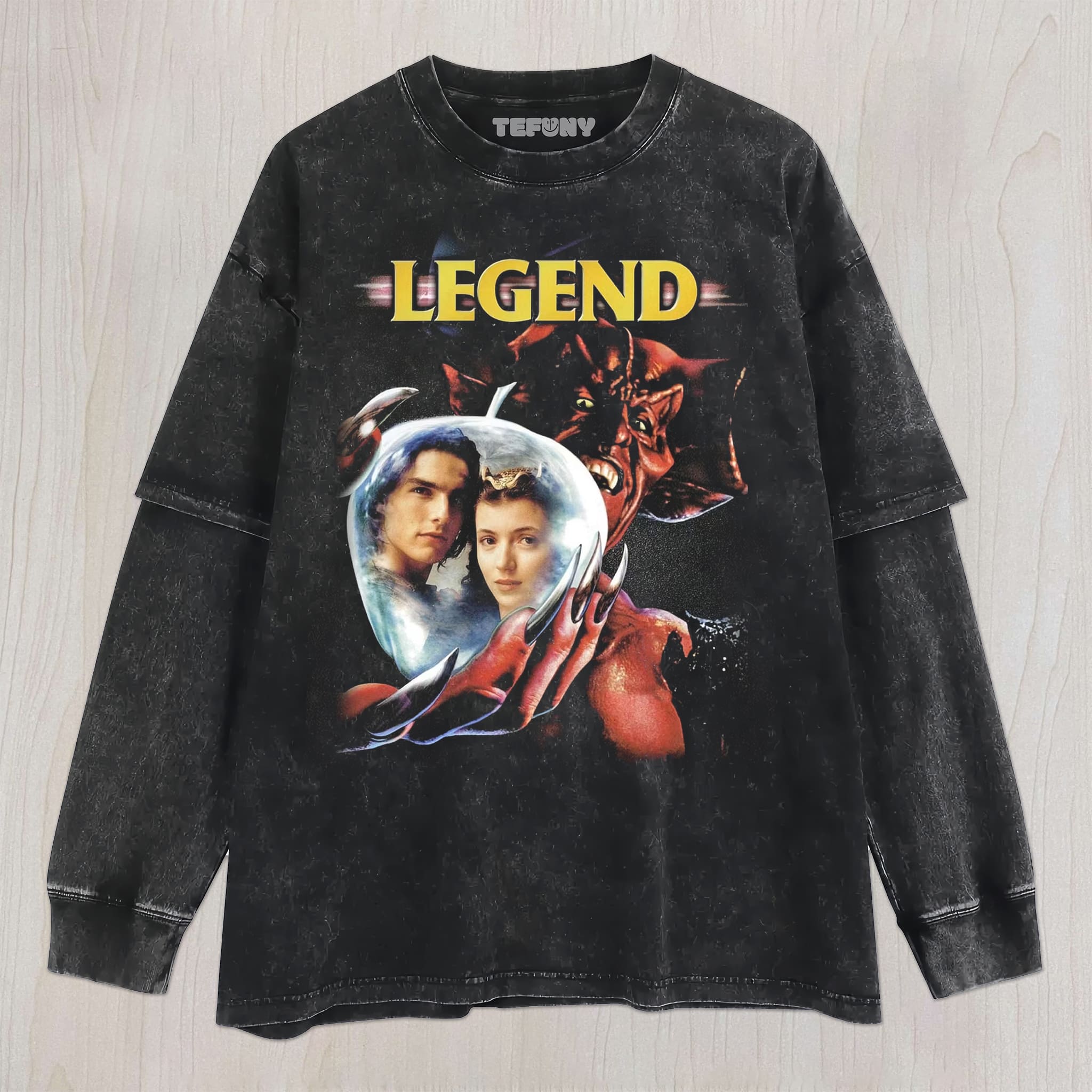 80S FANTASY CULT MOVIE VINTAGE PRINT TEE UNISEX TEE, TANK TOP, LAYERED LS, SWEATSHIRT & HOODIE
