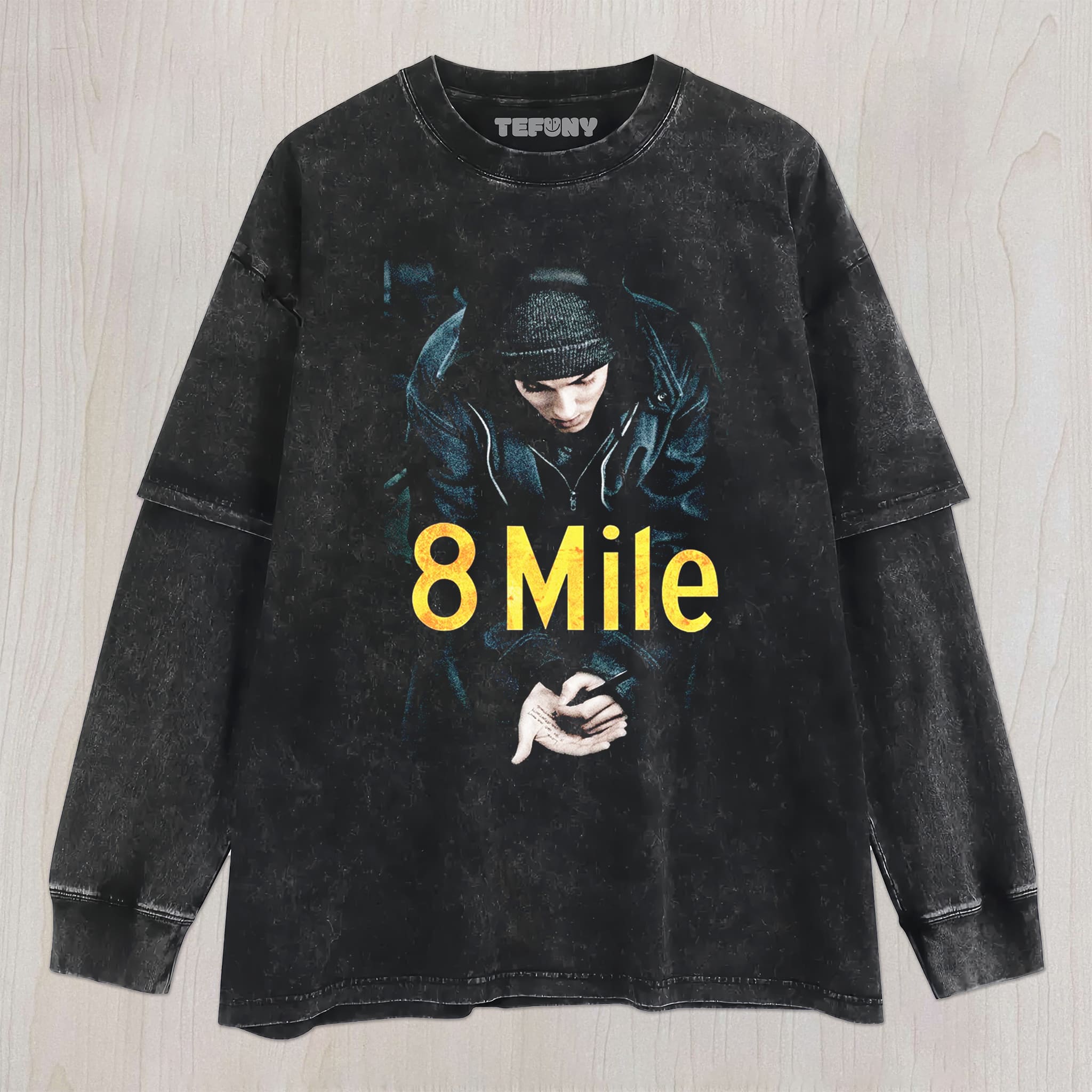 8 MILE UNISEX TEE, TANK TOP, LAYERED LS, SWEATSHIRT & HOODIE