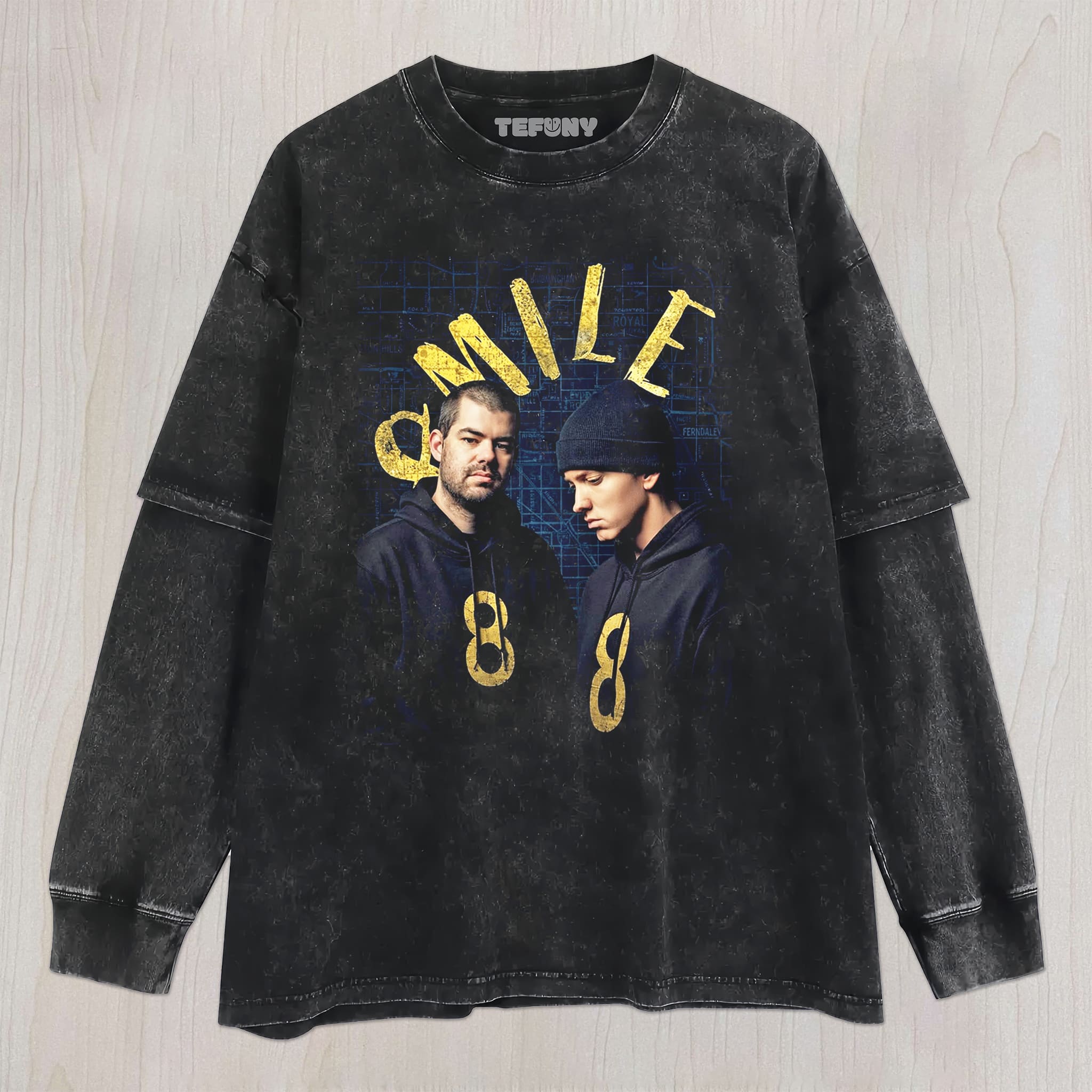 8 MILE V1 UNISEX TEE, TANK TOP, LAYERED LS, SWEATSHIRT & HOODIE
