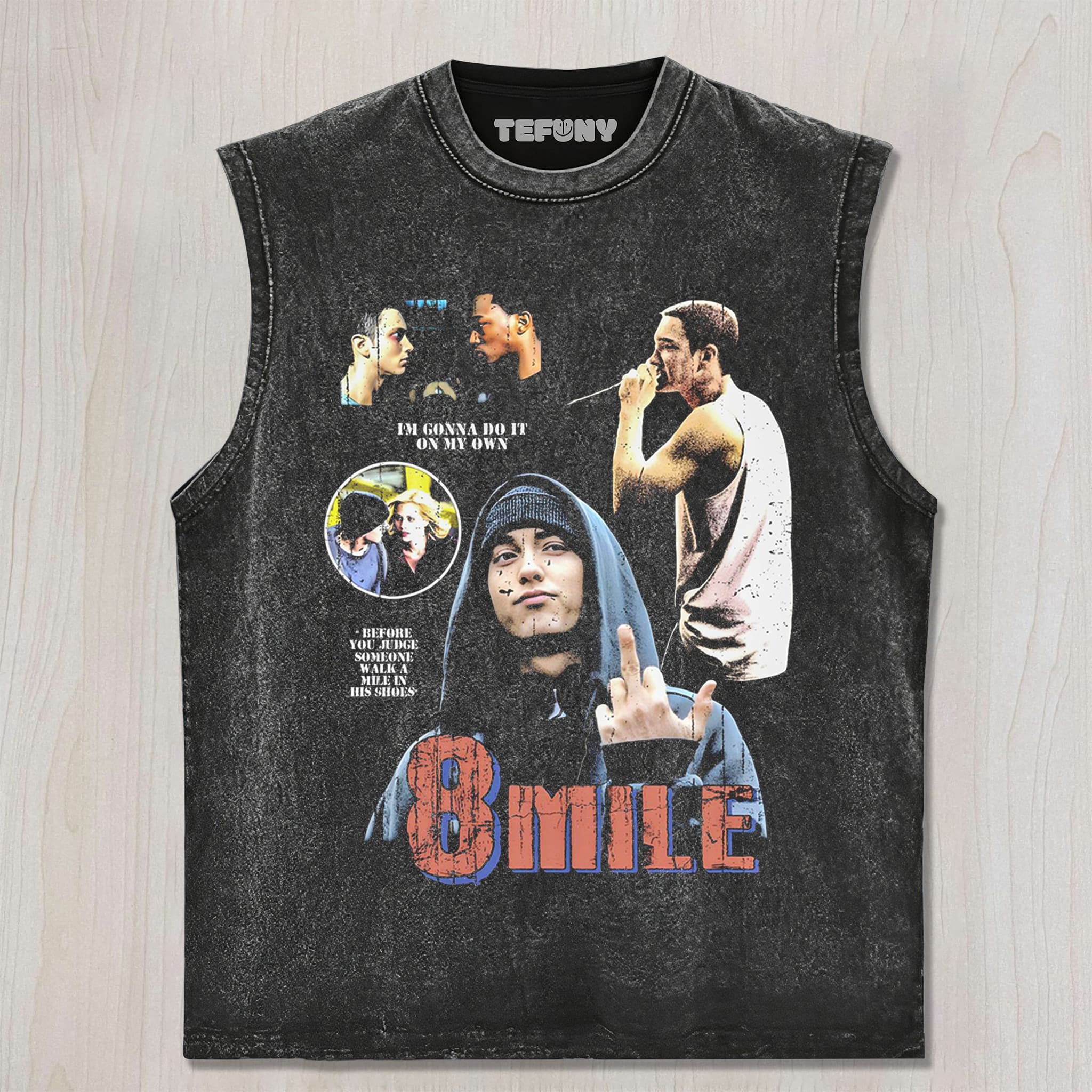8 MILE V2 UNISEX TEE, TANK TOP, LAYERED LS, SWEATSHIRT & HOODIE