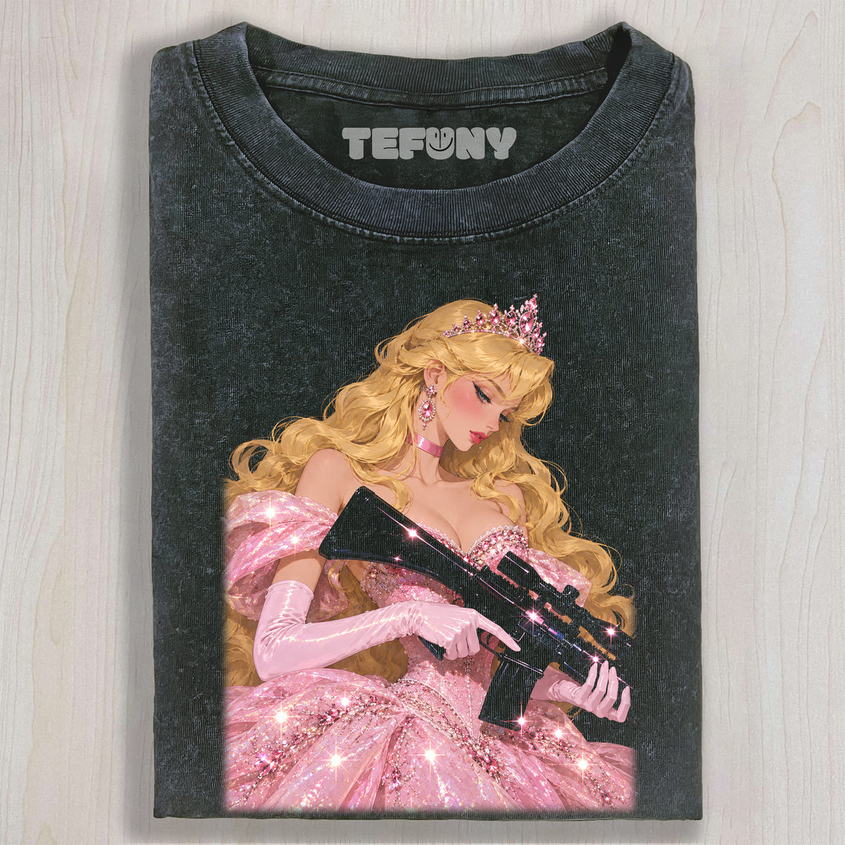 A-A WITH A GUN UNISEX TEE, TANK TOP, LAYERED LS, SWEATSHIRT & HOODIE