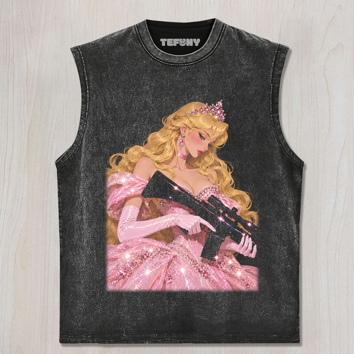 A-A WITH A GUN UNISEX TEE, TANK TOP, LAYERED LS, SWEATSHIRT & HOODIE