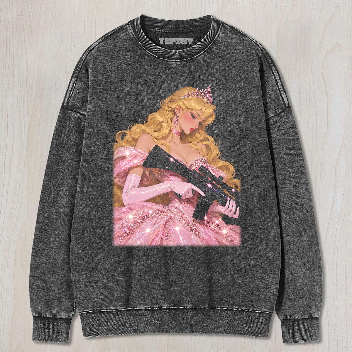 A-A WITH A GUN UNISEX TEE, TANK TOP, LAYERED LS, SWEATSHIRT & HOODIE
