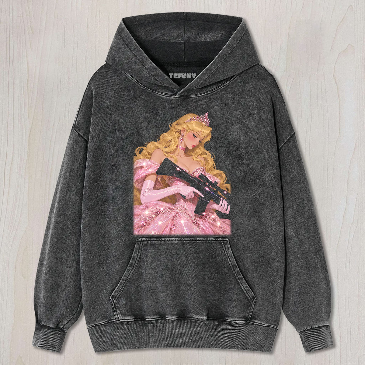 A-A WITH A GUN UNISEX TEE, TANK TOP, LAYERED LS, SWEATSHIRT & HOODIE