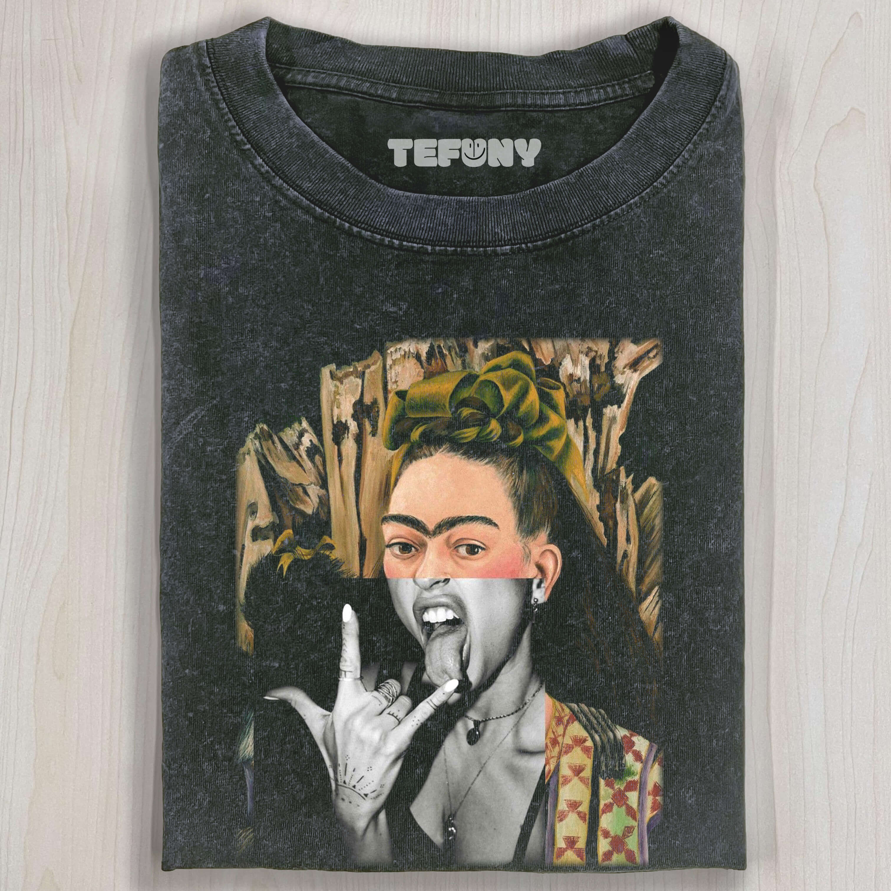 ABSTRACT OIL PAINTING T-SHIRT