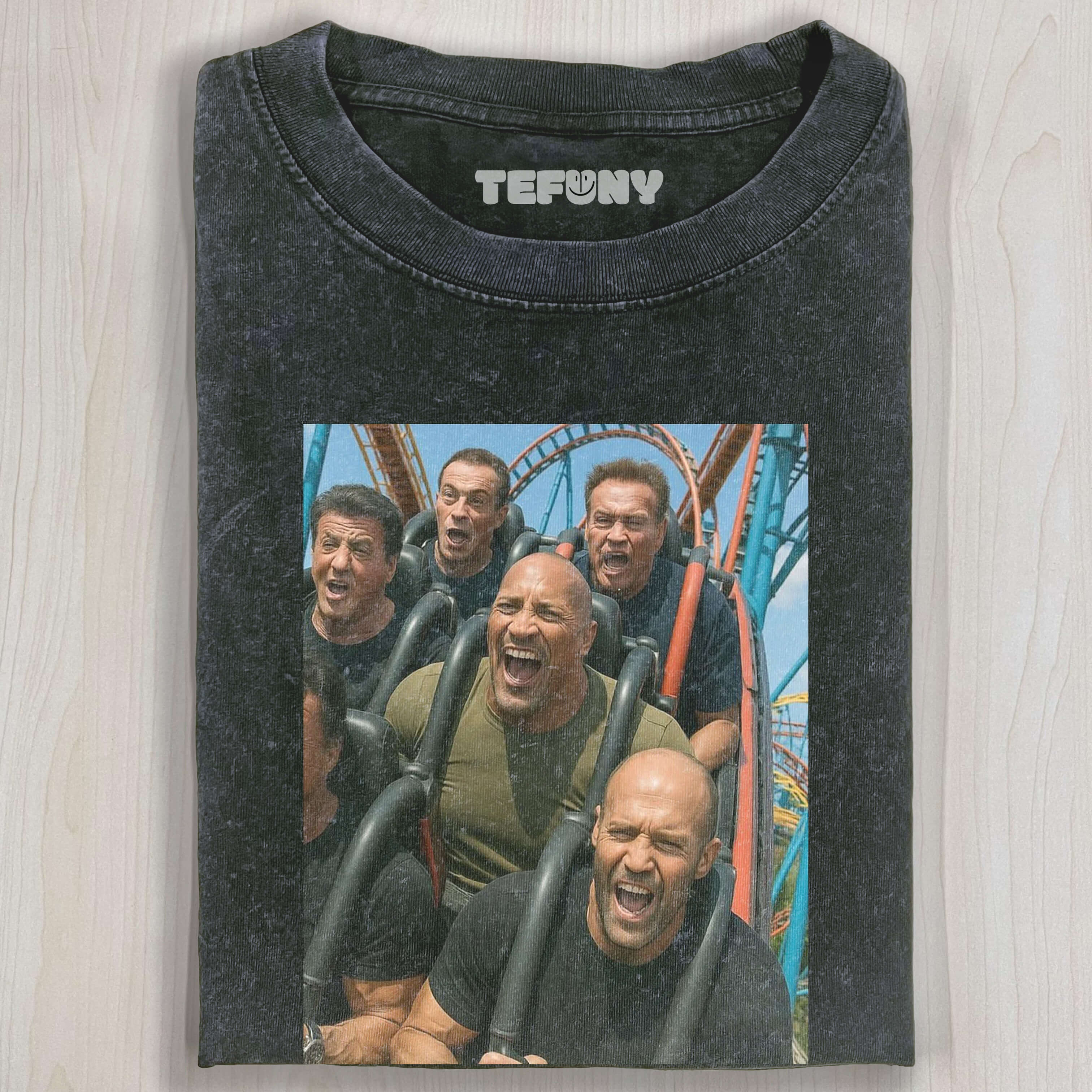 ACTION MOVIE STAR T-SHIRT