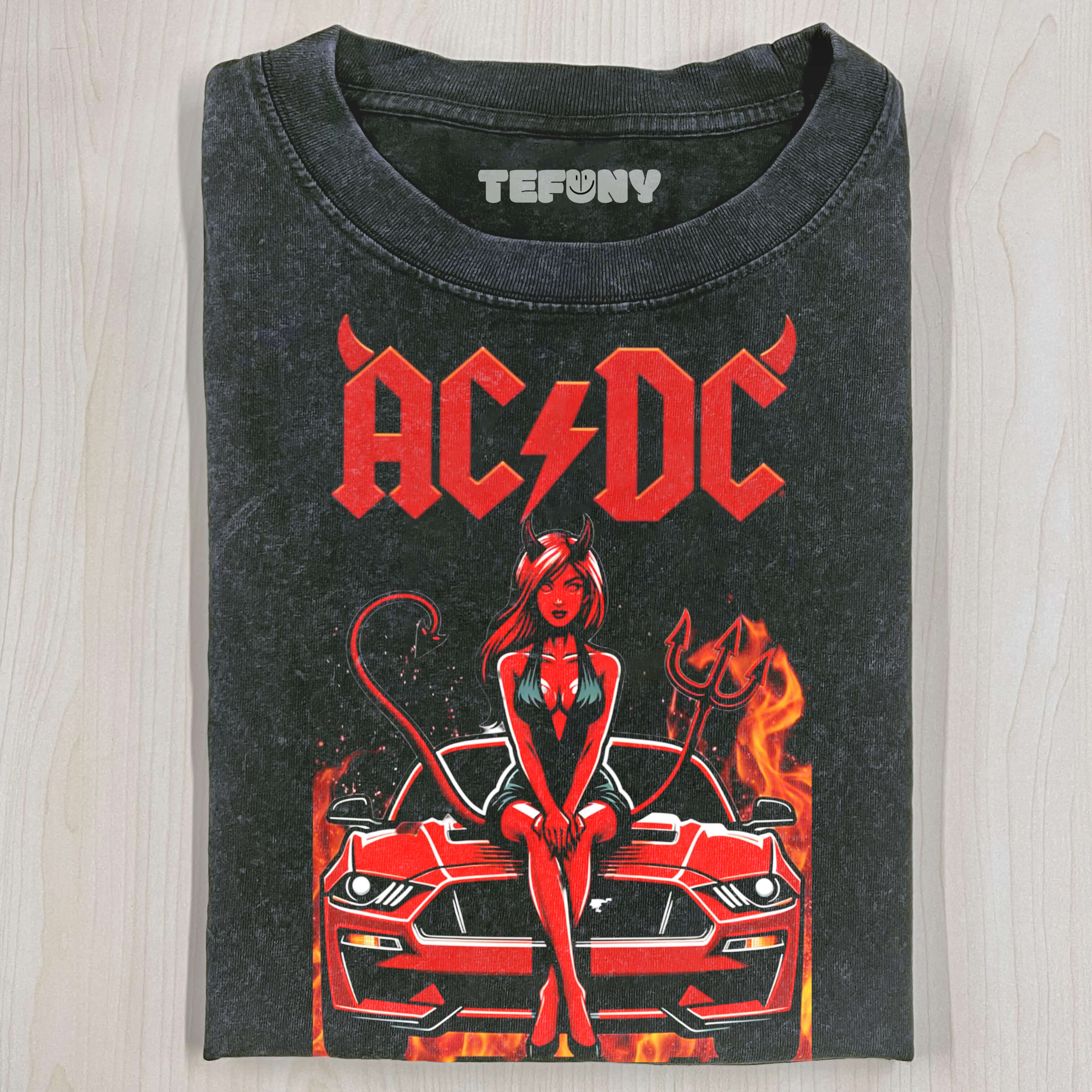 AC DC ANIMATION T-SHIRT