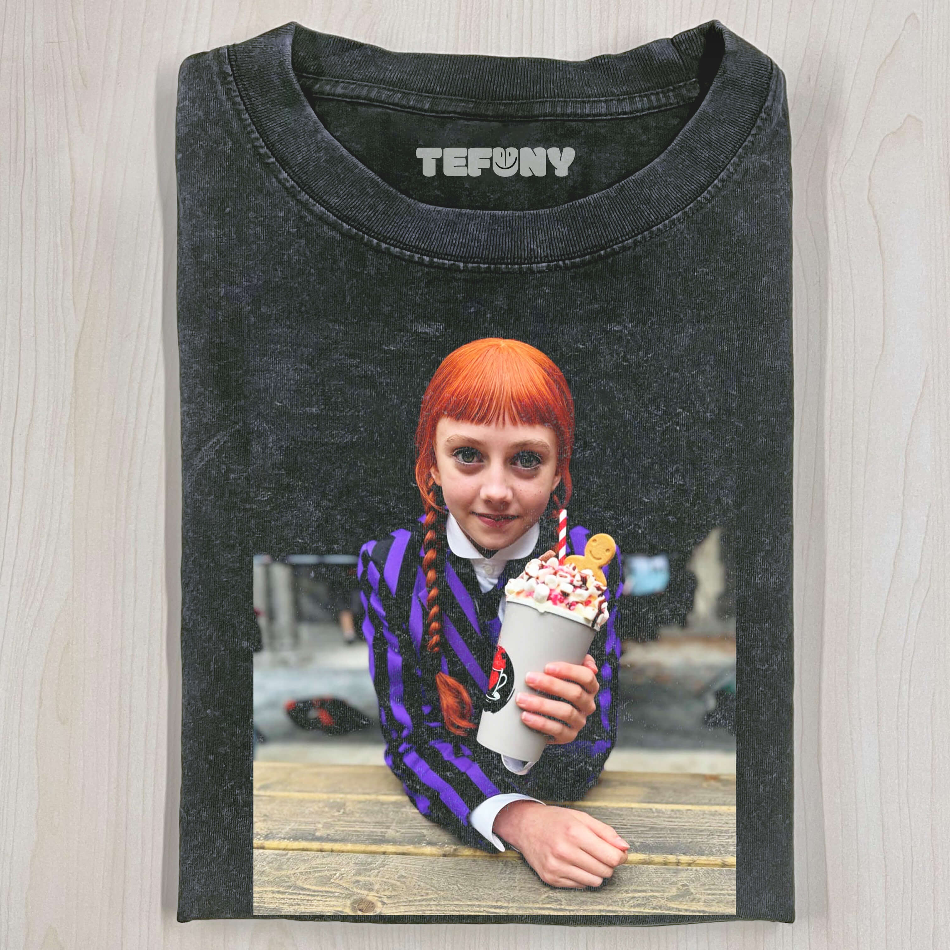 AGNES DEMILLE WEDNESDAY S2 THEMED T-SHIRT