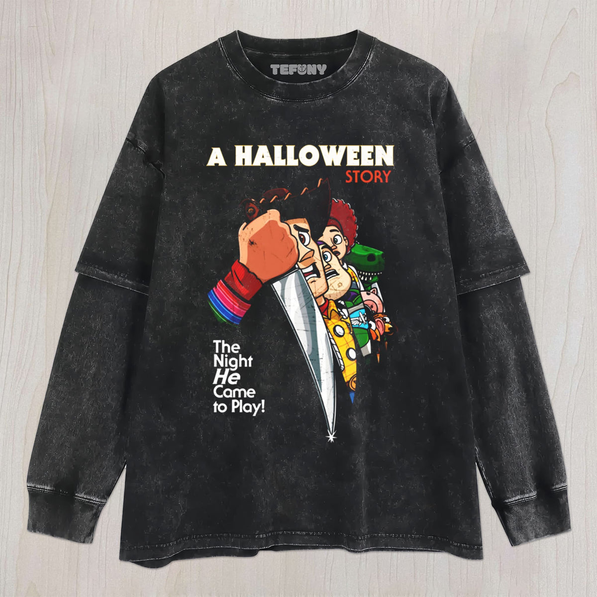 A HALLOWEEN STORY UNISEX TEE, TANK TOP, LAYERED LS, SWEATSHIRT & HOODIE