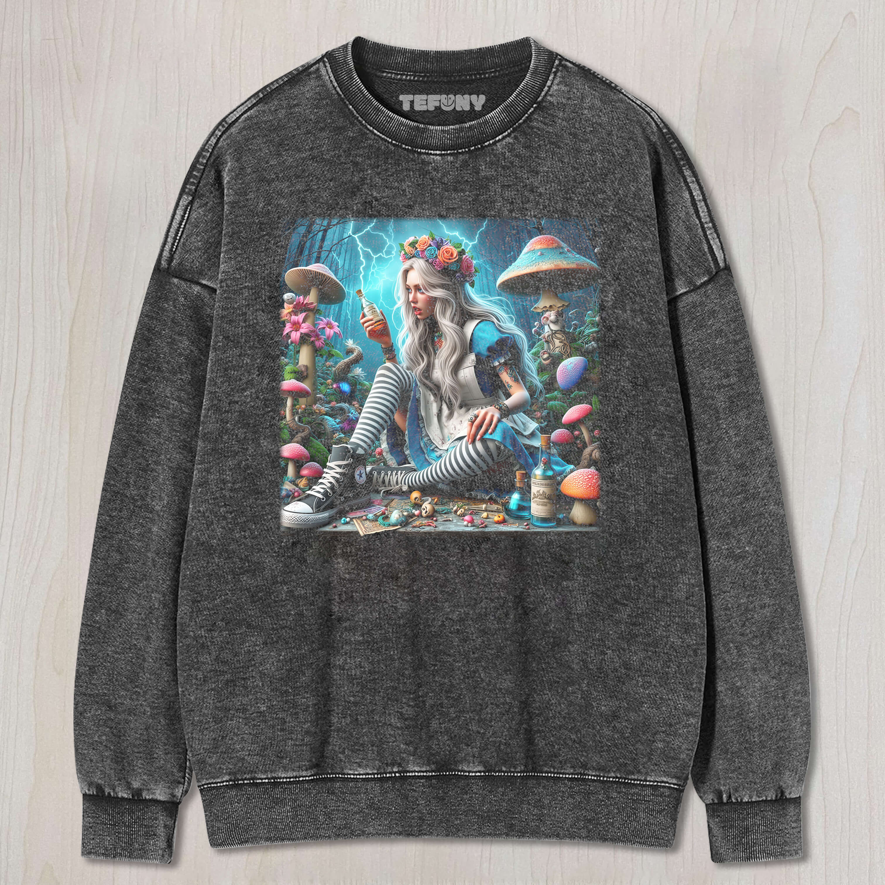 ALICE DRANK ALCOHOL TEE & SWEAT & HOOD