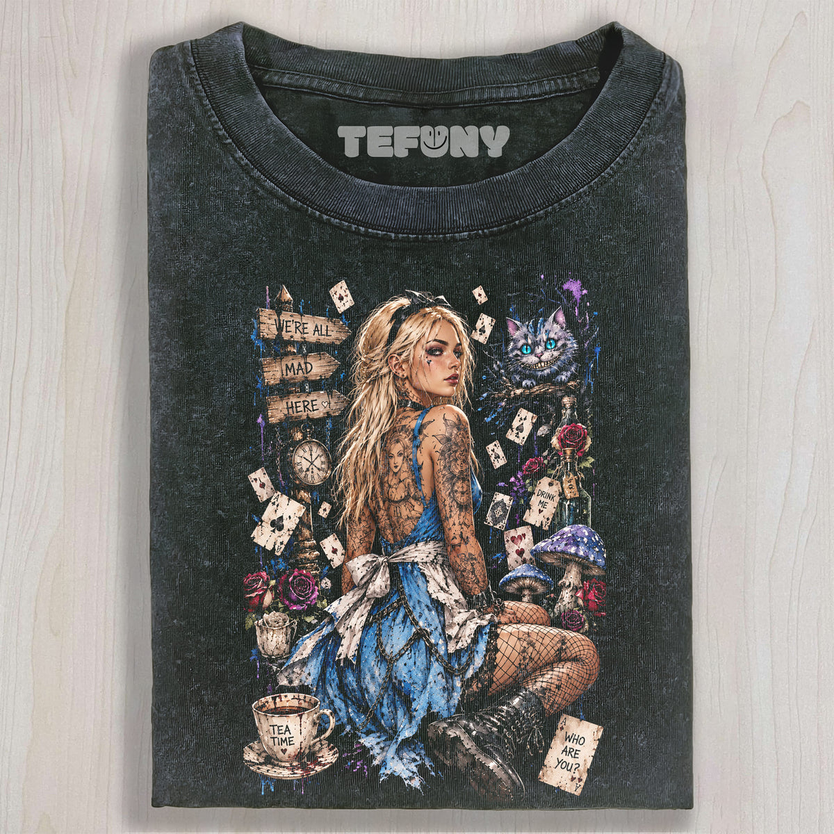 ALICE GOTHIC UNISEX TEE, TANK TOP, LAYERED LS, SWEATSHIRT & HOODIE