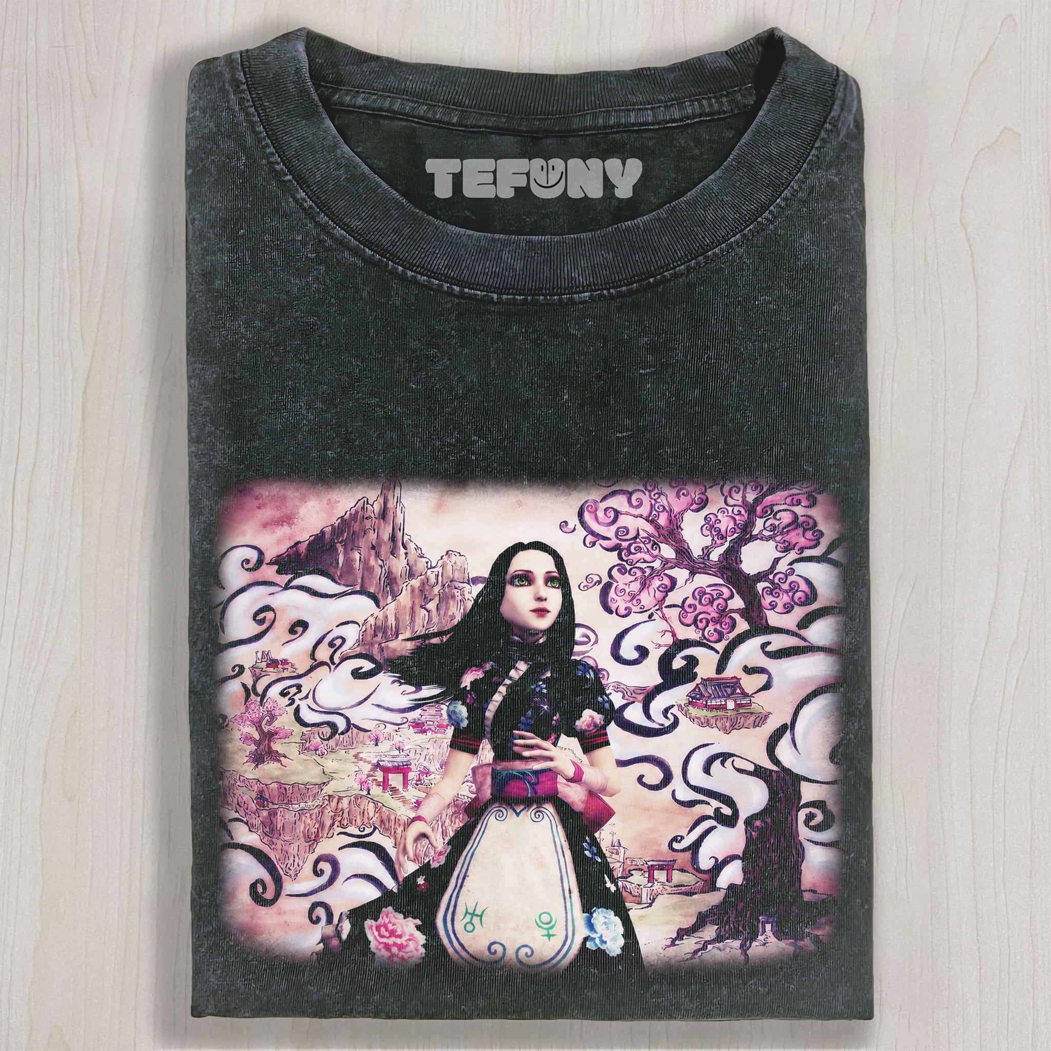 ALICE MADNESS RETURNS V10 UNISEX TEE, TANK TOP, LAYERED LS, SWEATSHIRT & HOODIE