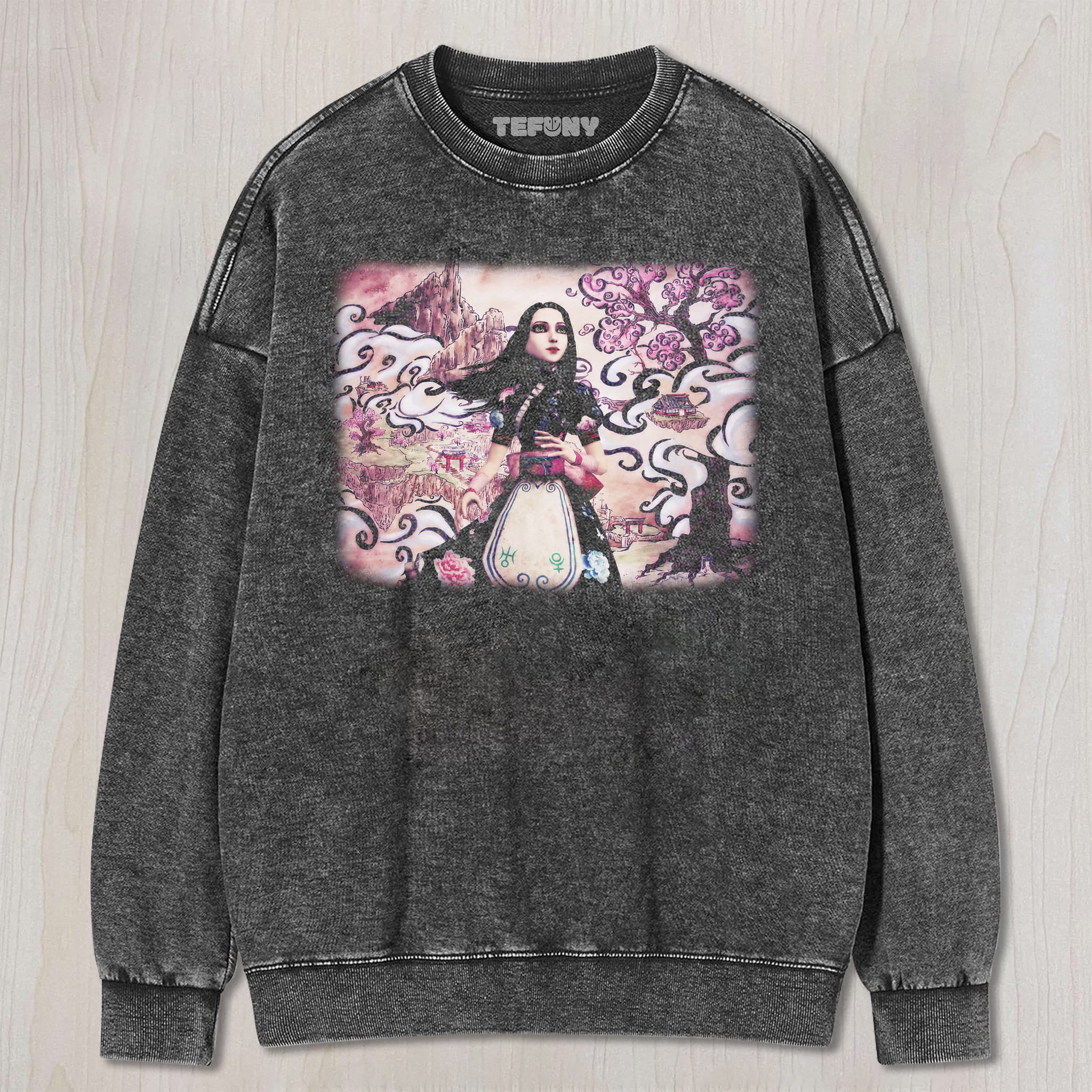 ALICE MADNESS RETURNS V10 UNISEX TEE, TANK TOP, LAYERED LS, SWEATSHIRT & HOODIE