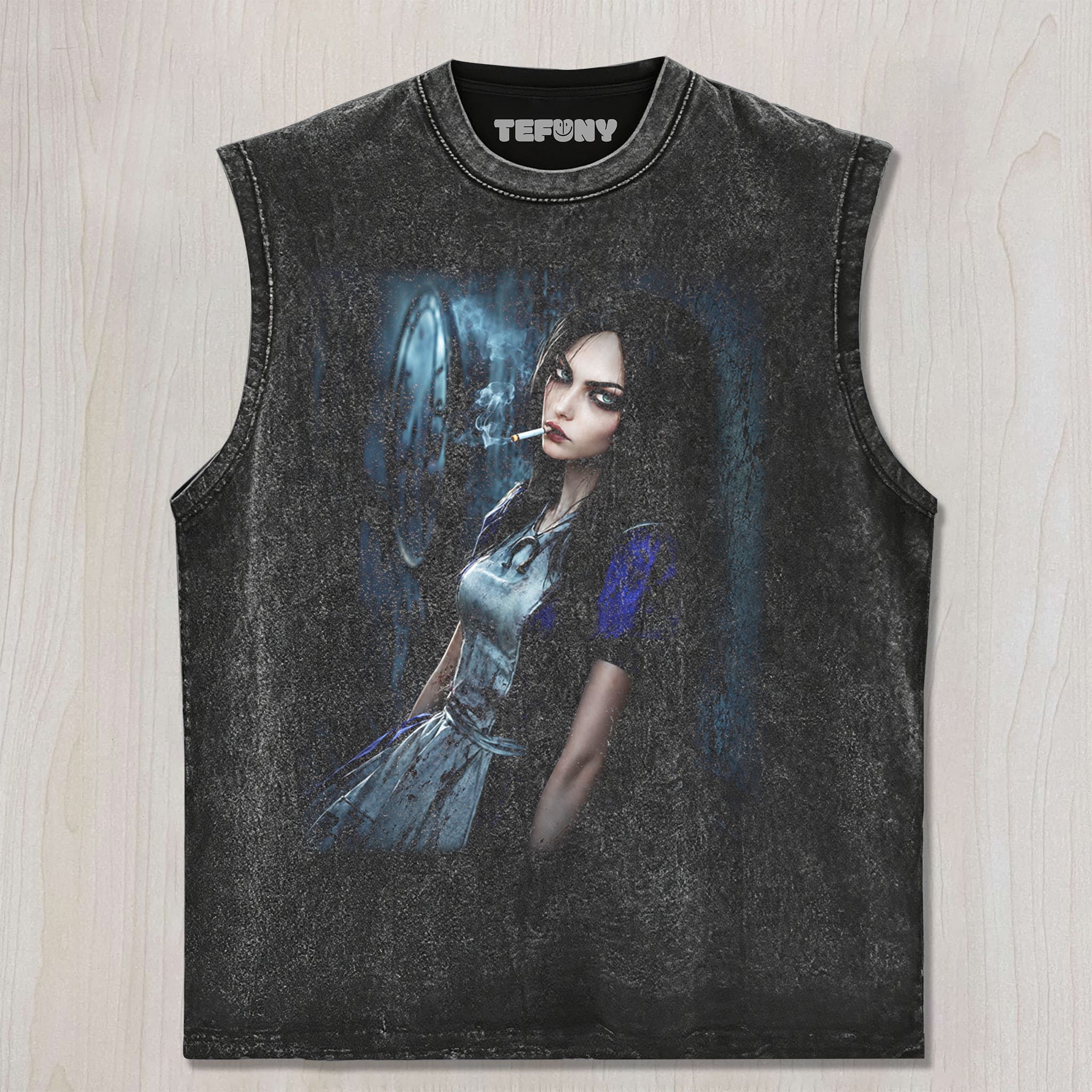 ALICE MADNESS RETURNS V3 UNISEX TEE, TANK TOP, LAYERED LS, SWEATSHIRT & HOODIE
