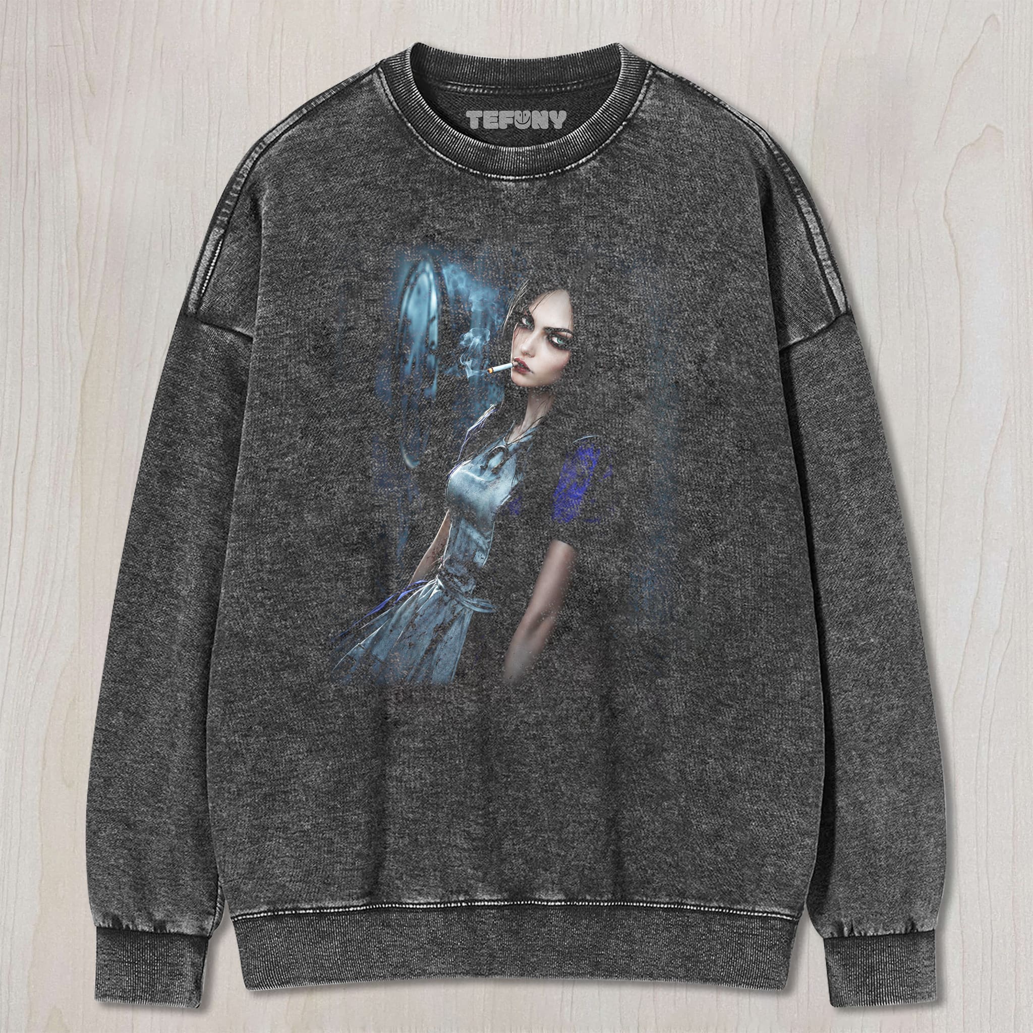 ALICE MADNESS RETURNS V3 UNISEX TEE, TANK TOP, LAYERED LS, SWEATSHIRT & HOODIE