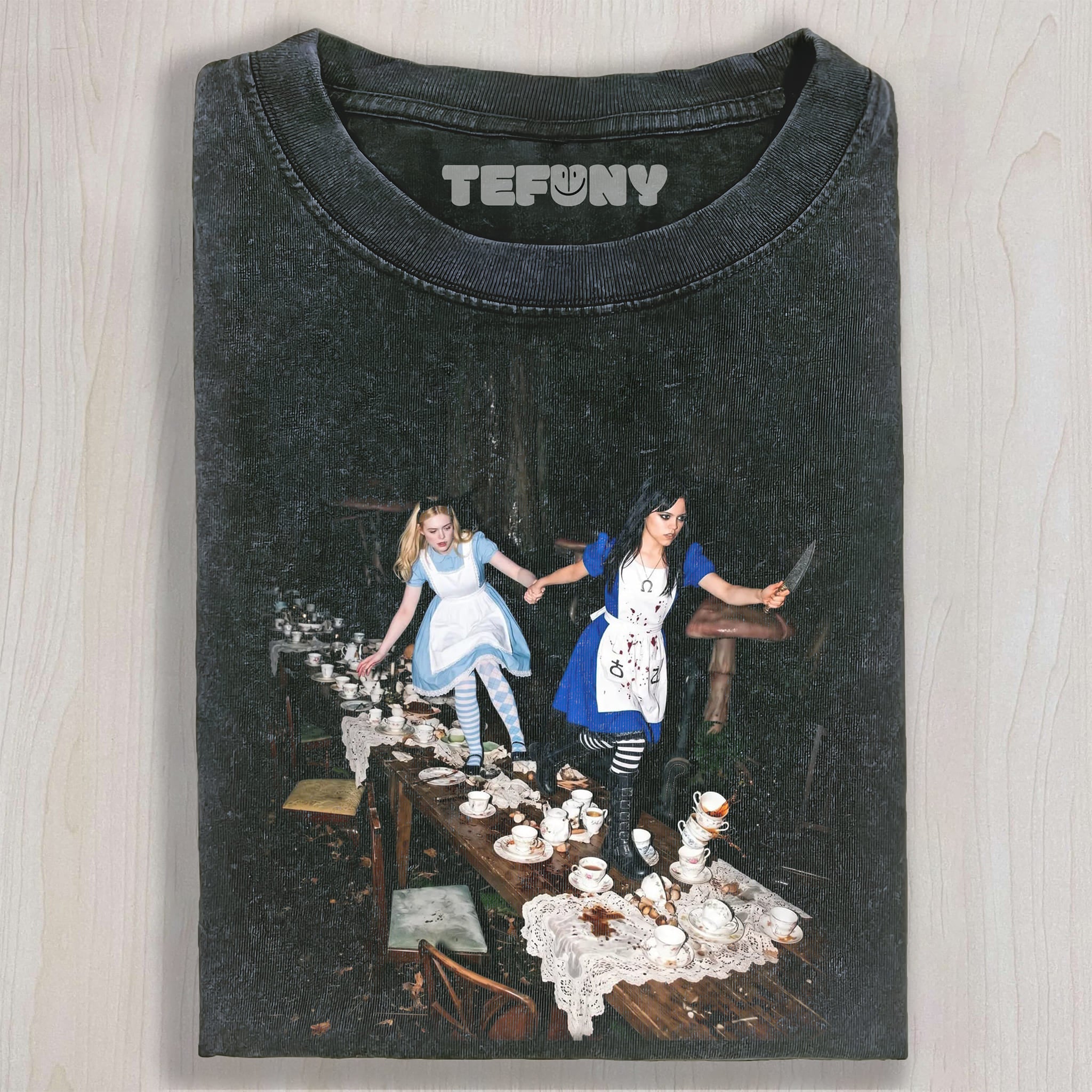 ALICE MADNESS RETURNS V6 UNISEX TEE, TANK TOP, LAYERED LS, SWEATSHIRT & HOODIE