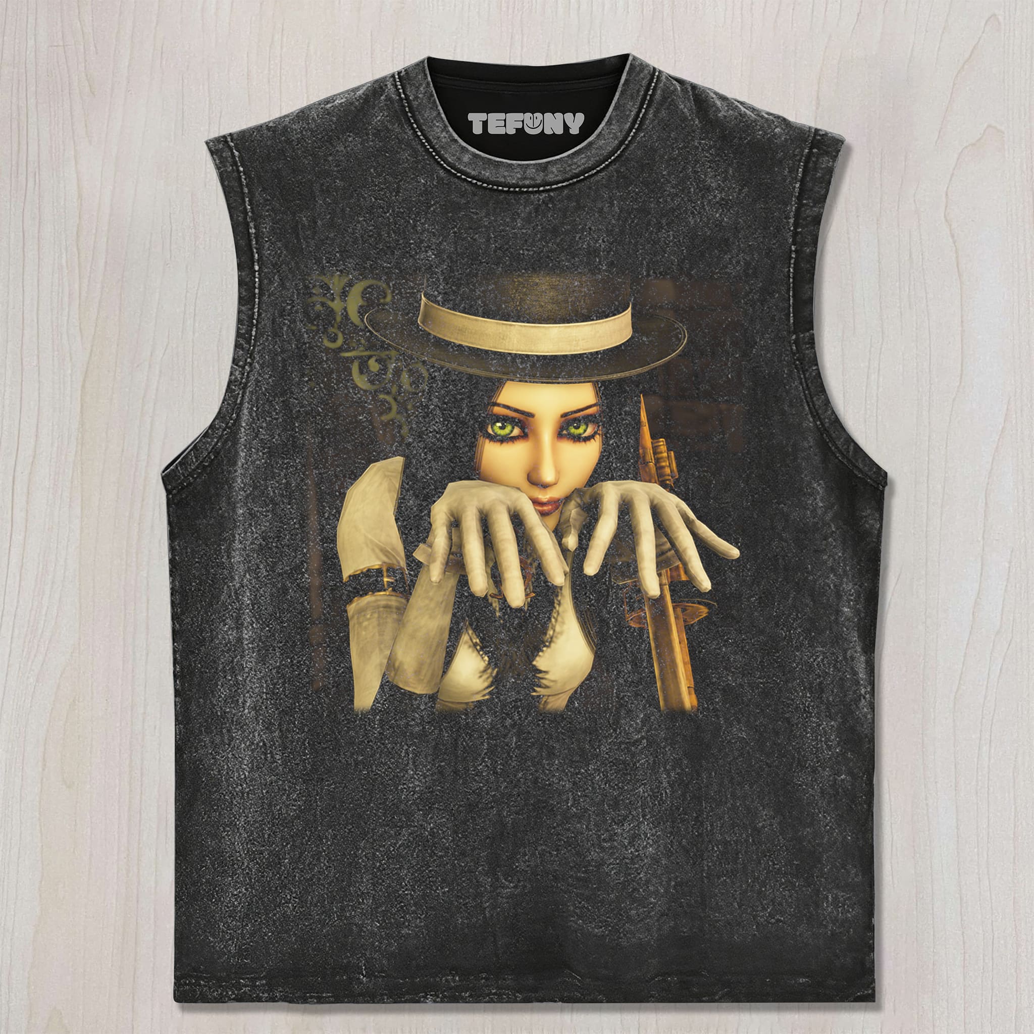 ALICE MADNESS RETURNS V8 UNISEX TEE, TANK TOP, LAYERED LS, SWEATSHIRT & HOODIE