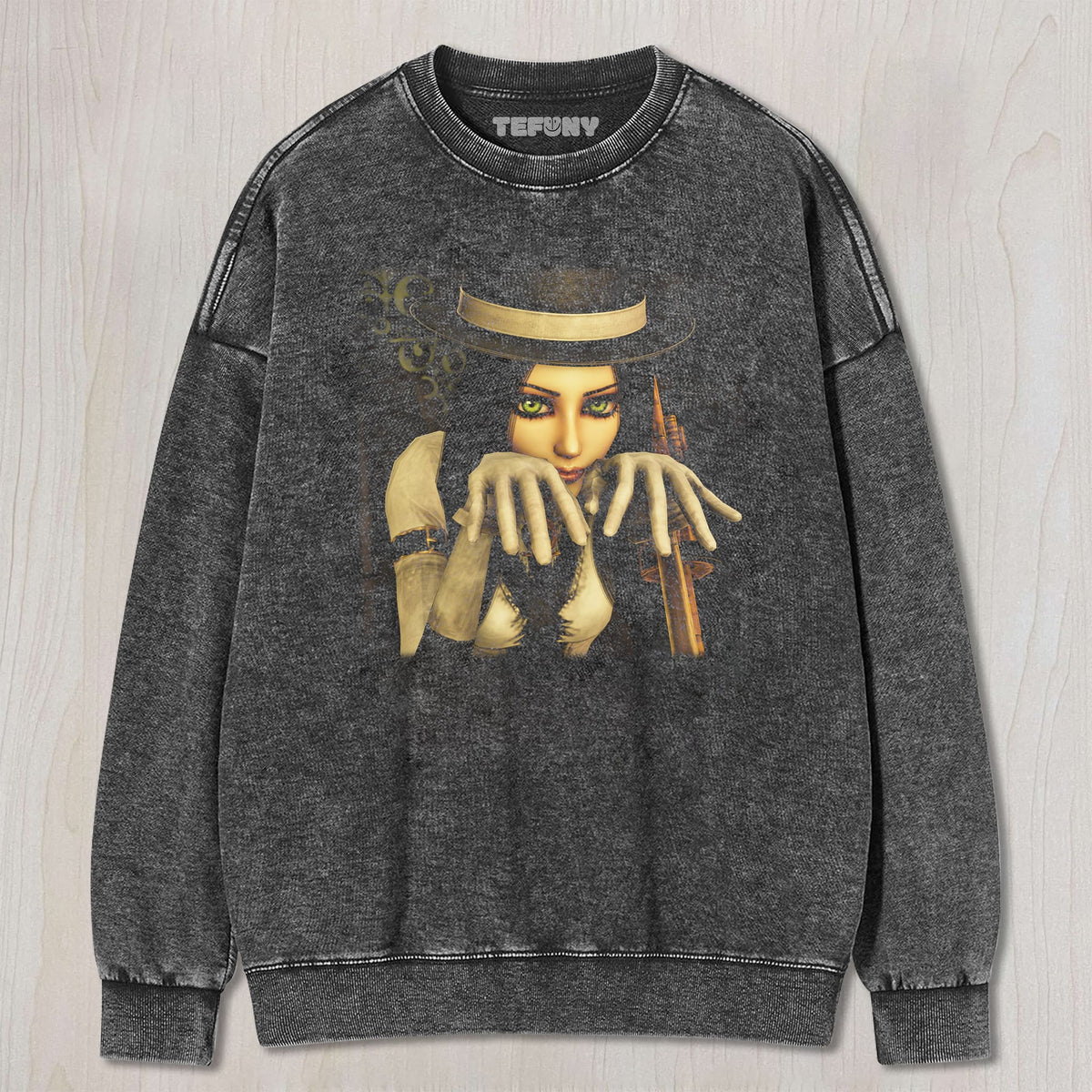 ALICE MADNESS RETURNS V8 UNISEX TEE, TANK TOP, LAYERED LS, SWEATSHIRT & HOODIE