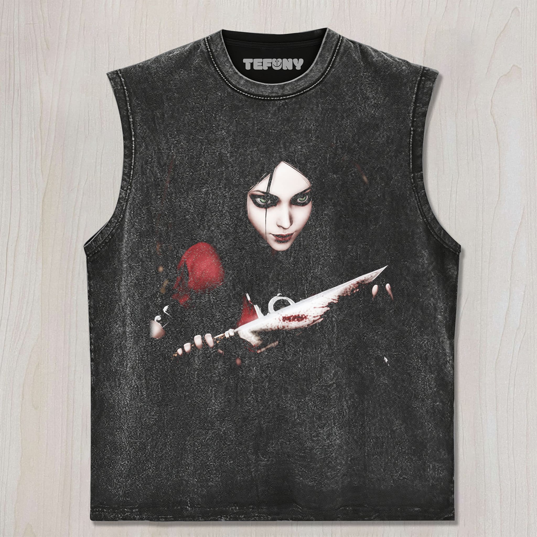 ALICE MADNESS RETURNS V9 UNISEX TEE, TANK TOP, LAYERED LS, SWEATSHIRT & HOODIE