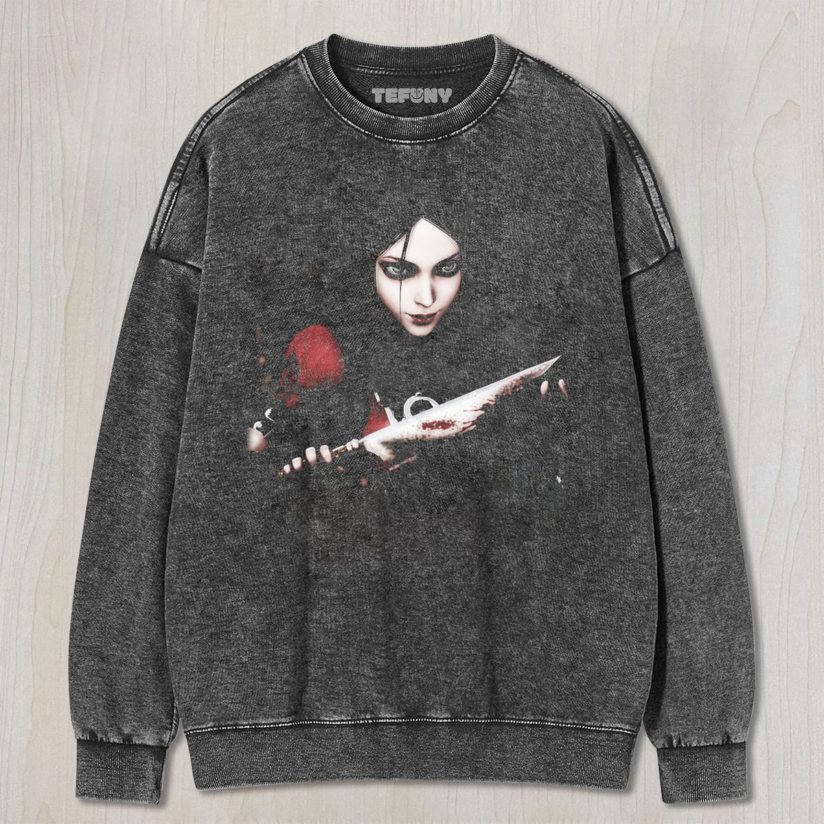ALICE MADNESS RETURNS V9 UNISEX TEE, TANK TOP, LAYERED LS, SWEATSHIRT & HOODIE