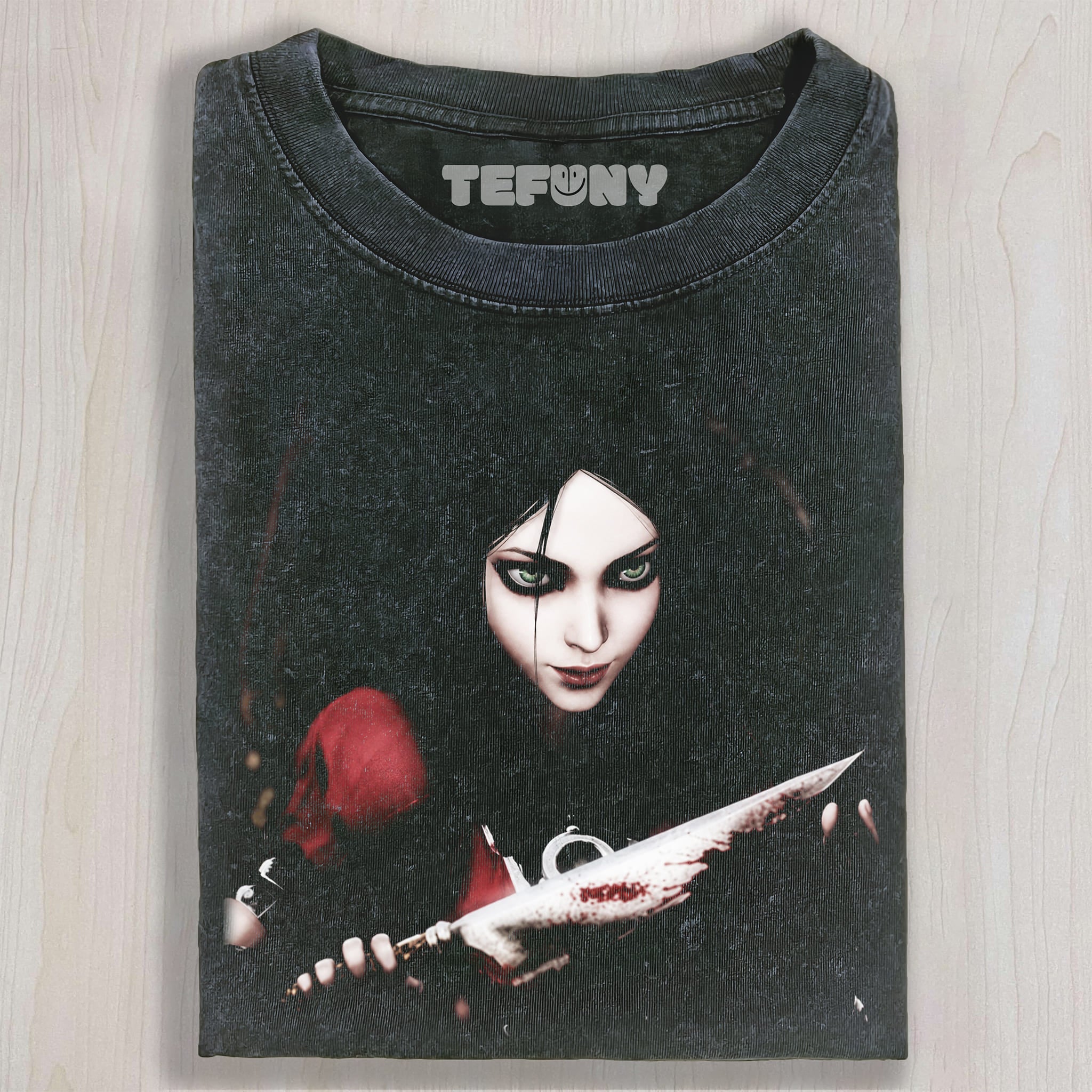 ALICE MADNESS RETURNS V9 UNISEX TEE, TANK TOP, LAYERED LS, SWEATSHIRT & HOODIE