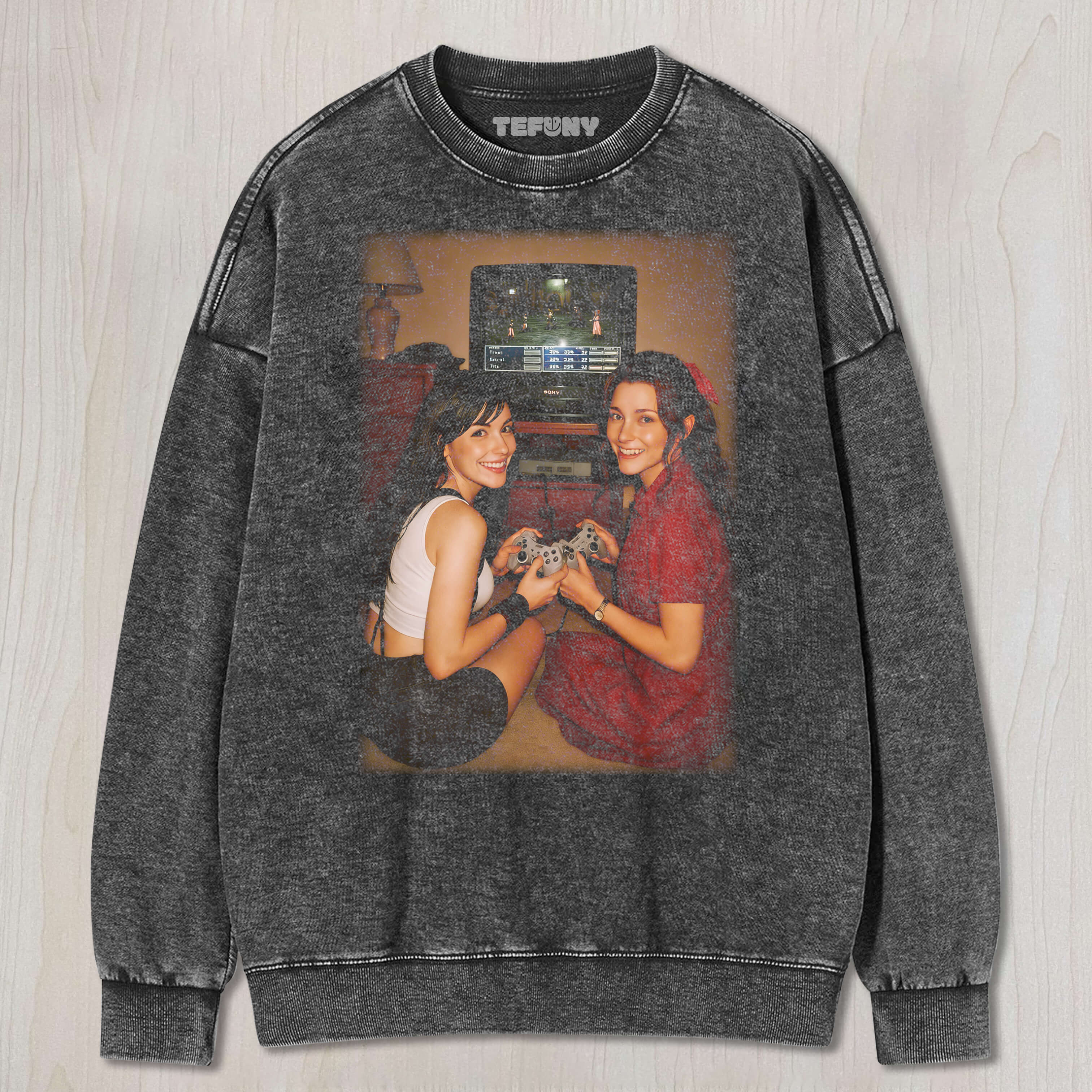 ALICE AND TIFA PLAY GAMES TEE & SWEAT & HOOD