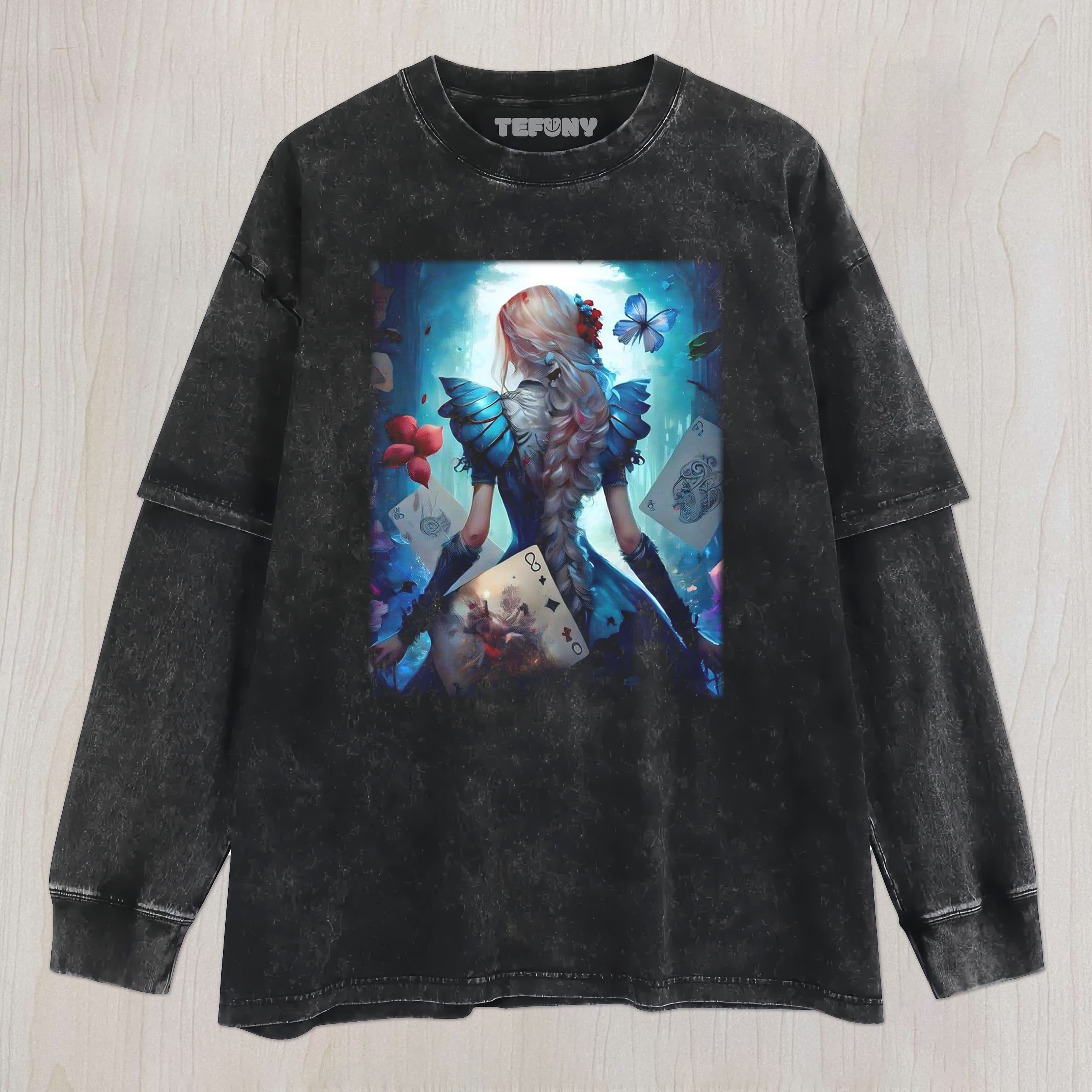 ALICE CARD UNISEX TEE, TANK TOP, LAYERED LS, SWEATSHIRT & HOODIE