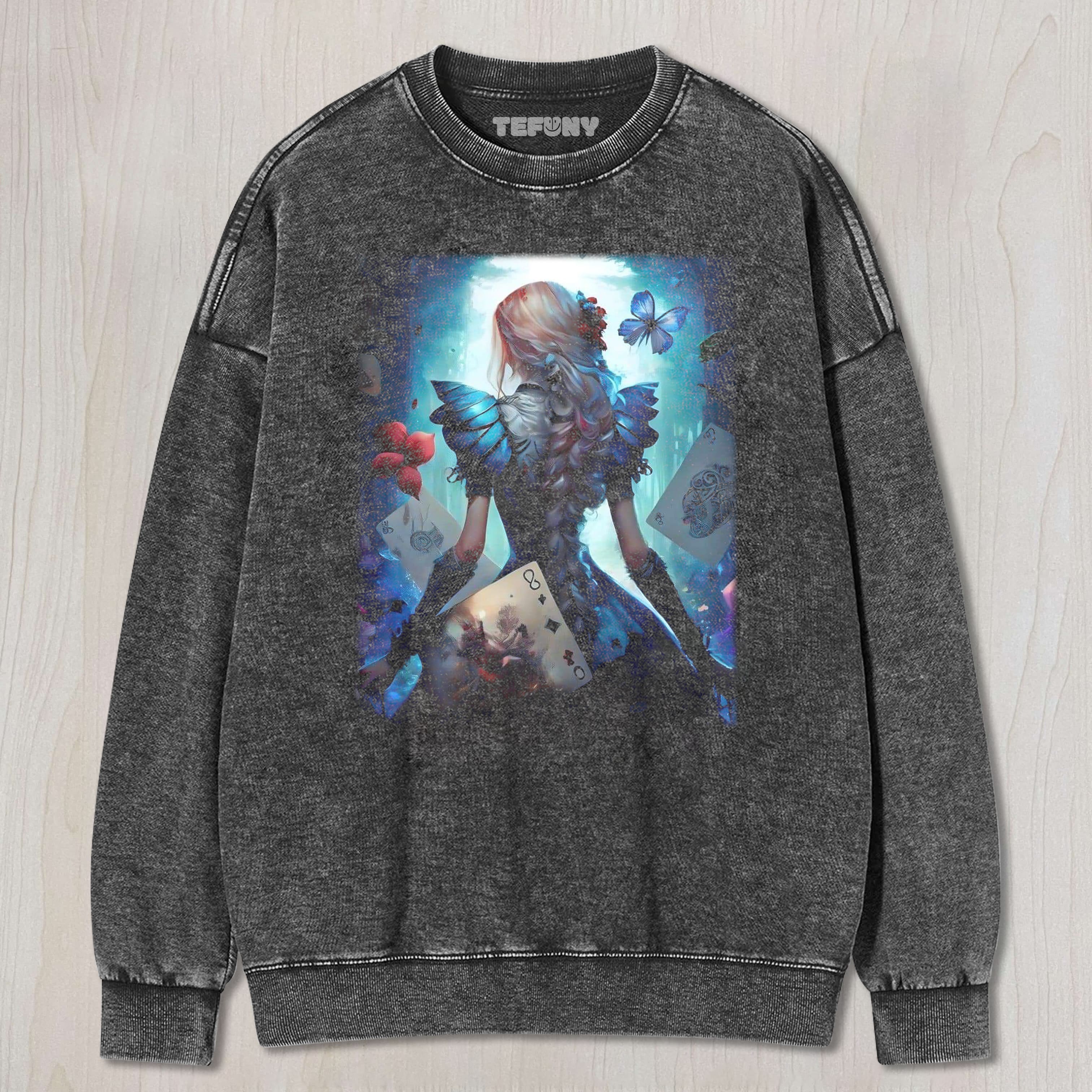 ALICE CARD UNISEX TEE, TANK TOP, LAYERED LS, SWEATSHIRT & HOODIE