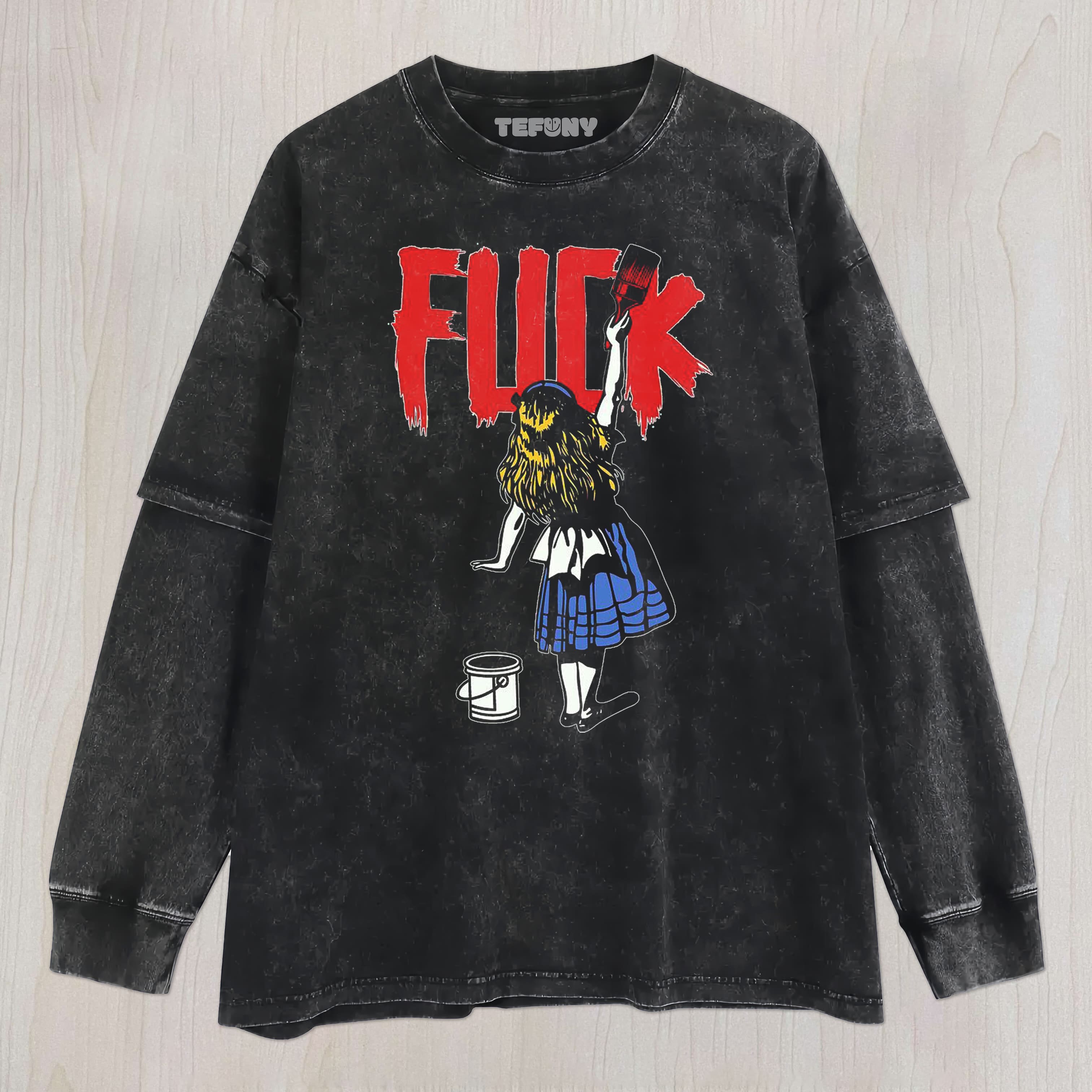 ALICE FUCK V1 UNISEX TEE, TANK TOP, LAYERED LS, SWEATSHIRT & HOODIE