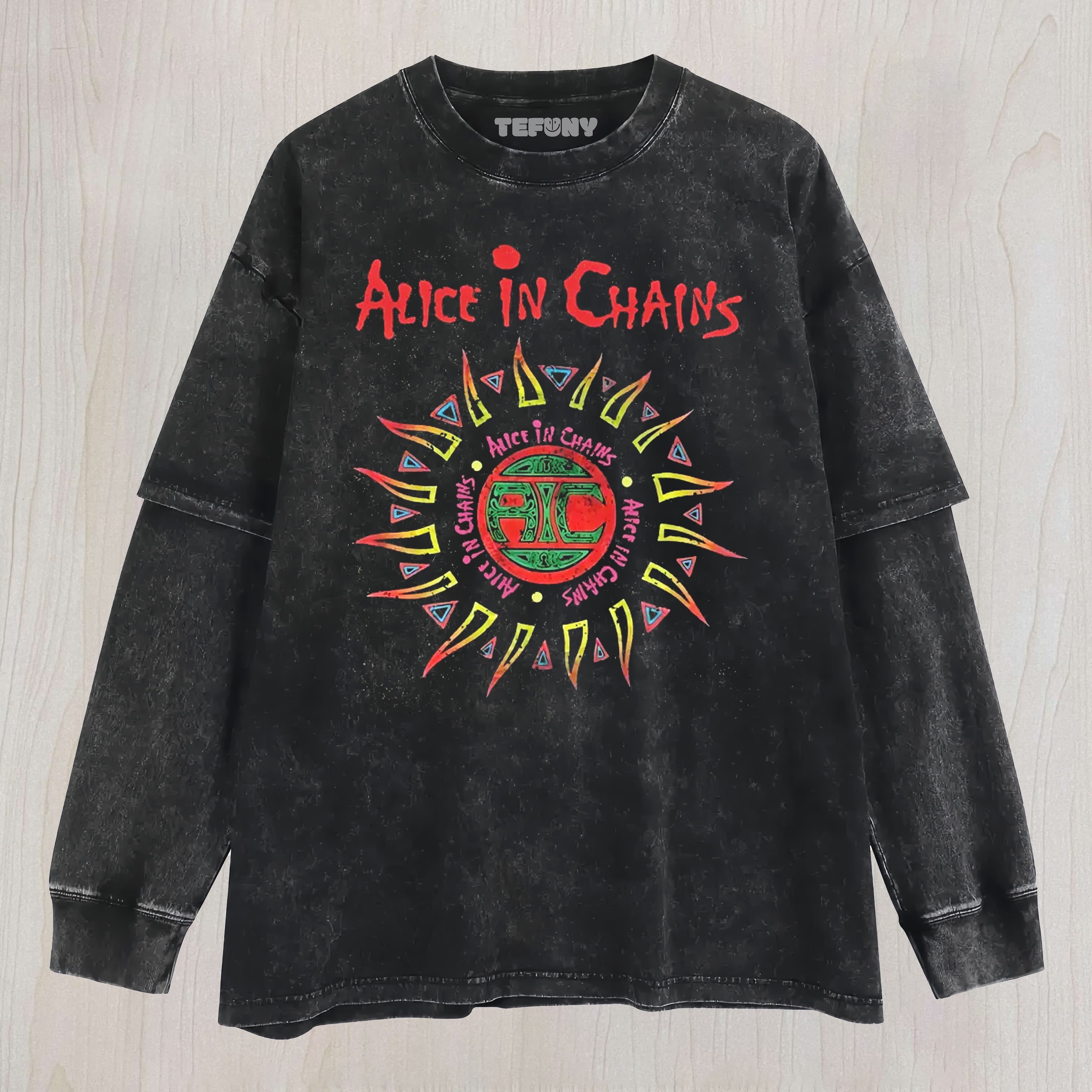 ALICE IN CHAINS LAYERED LONG SLEEVE