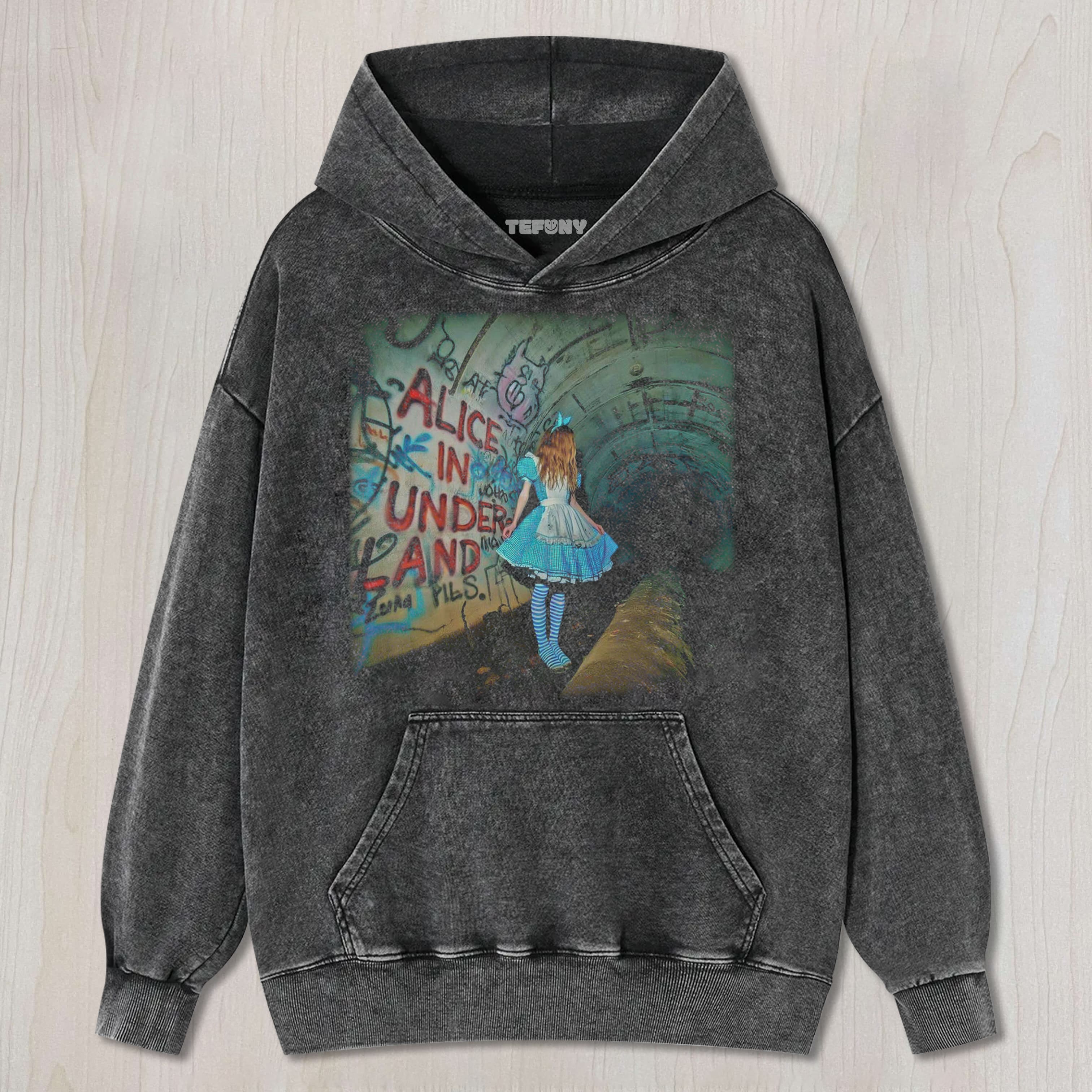ALICE IN UNDERLAND TEE & SWEAT & HOOD