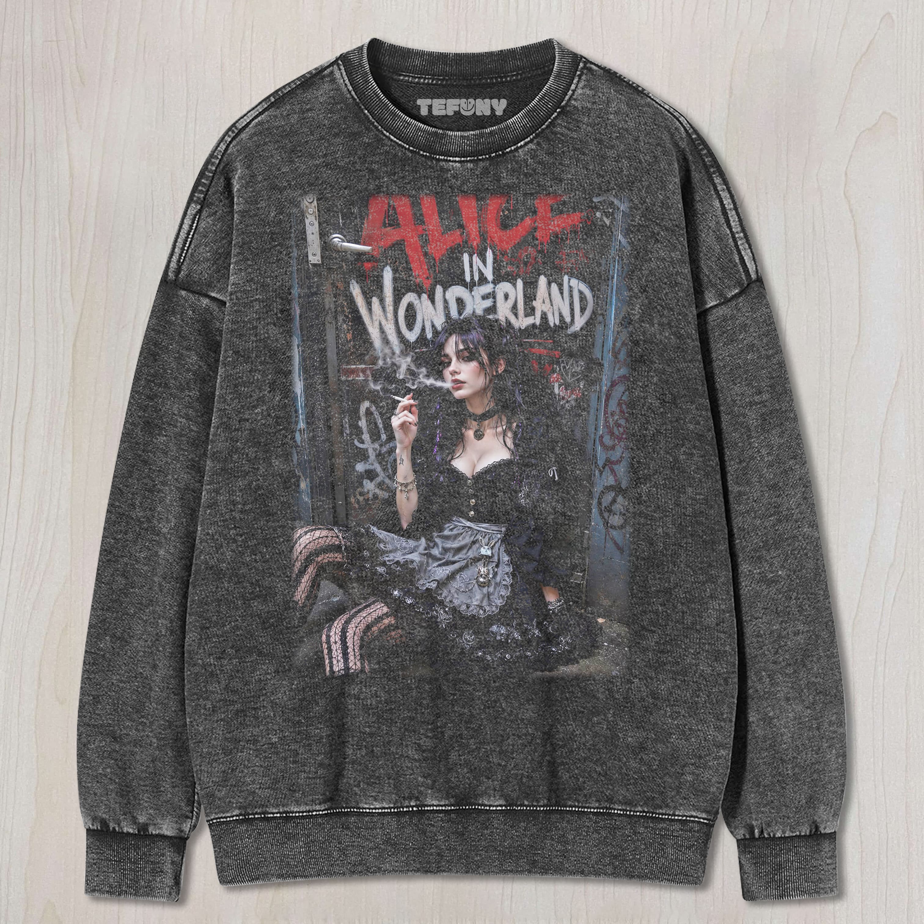 ALICE IN WONDERLAND N1 UNISEX TEE, TANK TOP, LAYERED LS, SWEATSHIRT & HOODIE