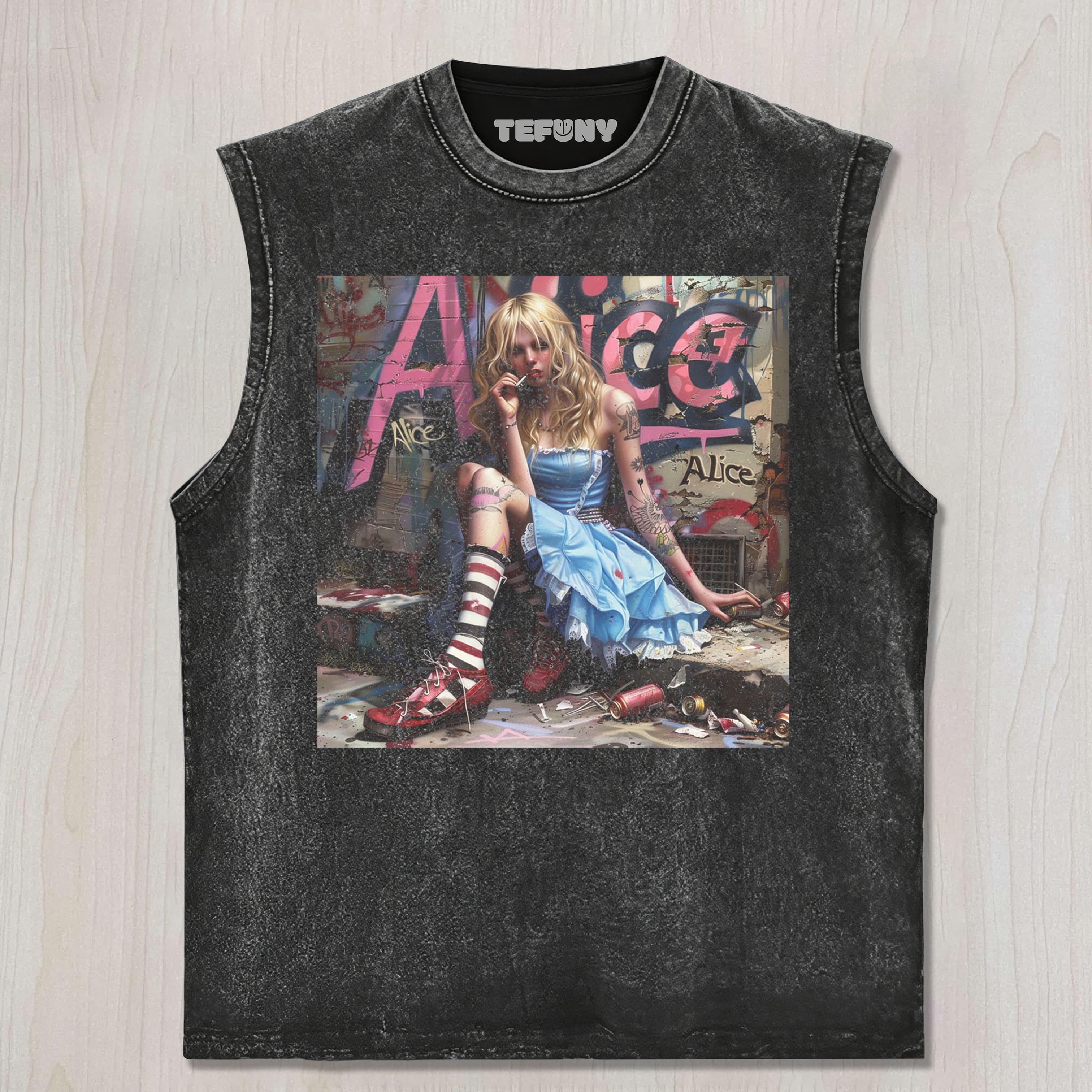 ALICE IN WONDERLAND N3 UNISEX TEE, TANK TOP, LAYERED LS, SWEATSHIRT & HOODIE