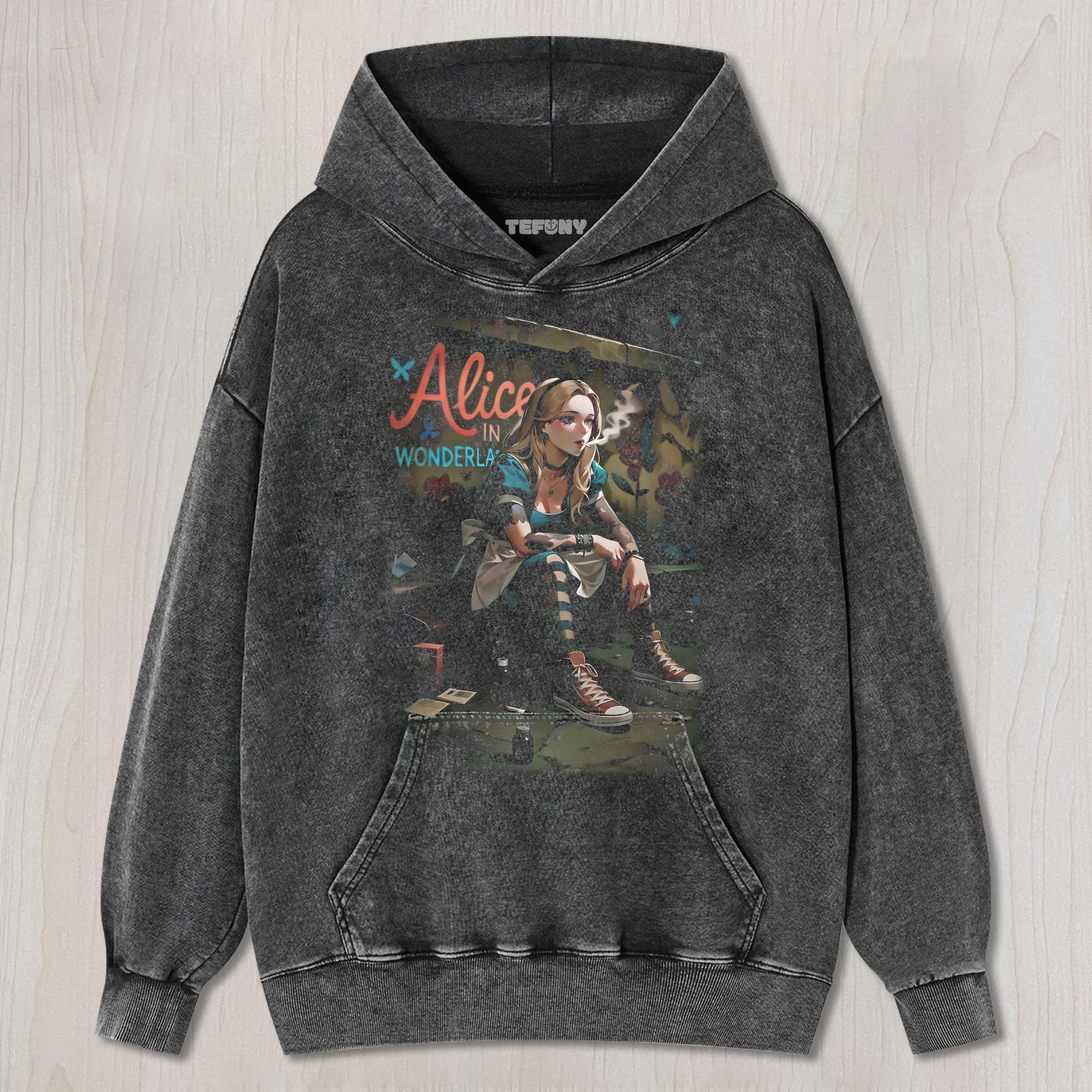 ALICE IN WONDERLAND N6 UNISEX TEE, TANK TOP, LAYERED LS, SWEATSHIRT & HOODIE