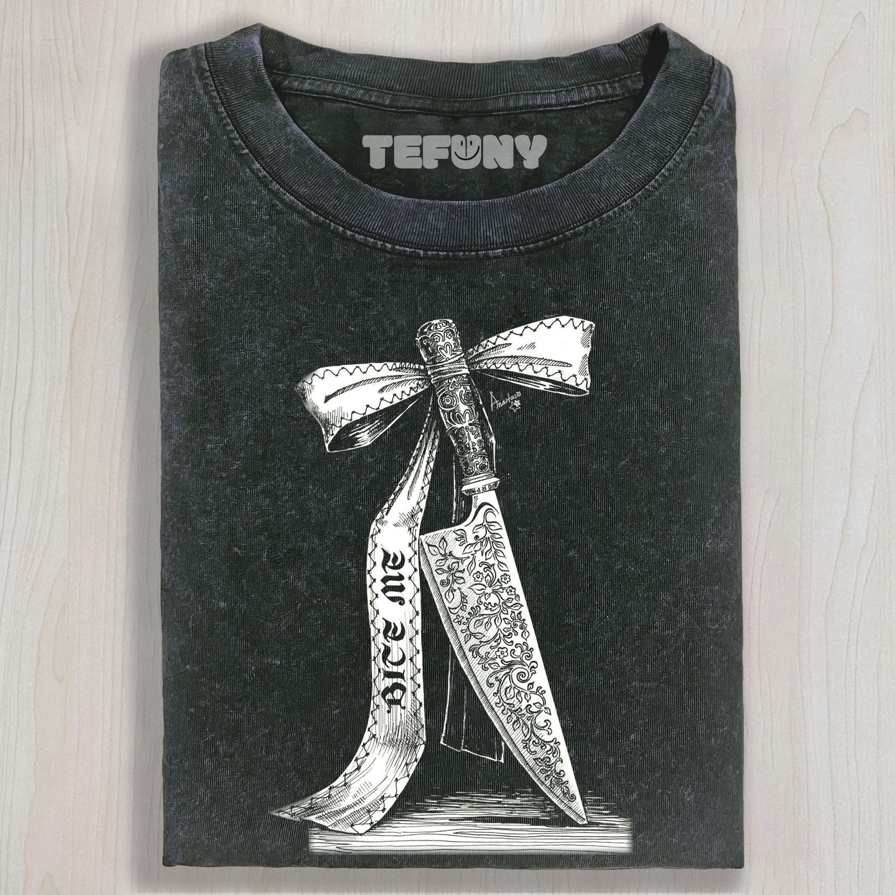 ALICE MADNESS RETURNS KNIFE UNISEX TEE, TANK TOP, LAYERED LS, SWEATSHIRT & HOODIE